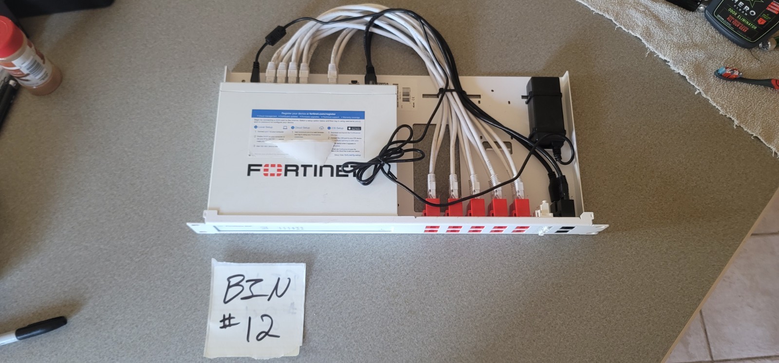 Fortinet FortiGate 80F FG-80F Network Security Appliance Firewall, K7C Rackmount