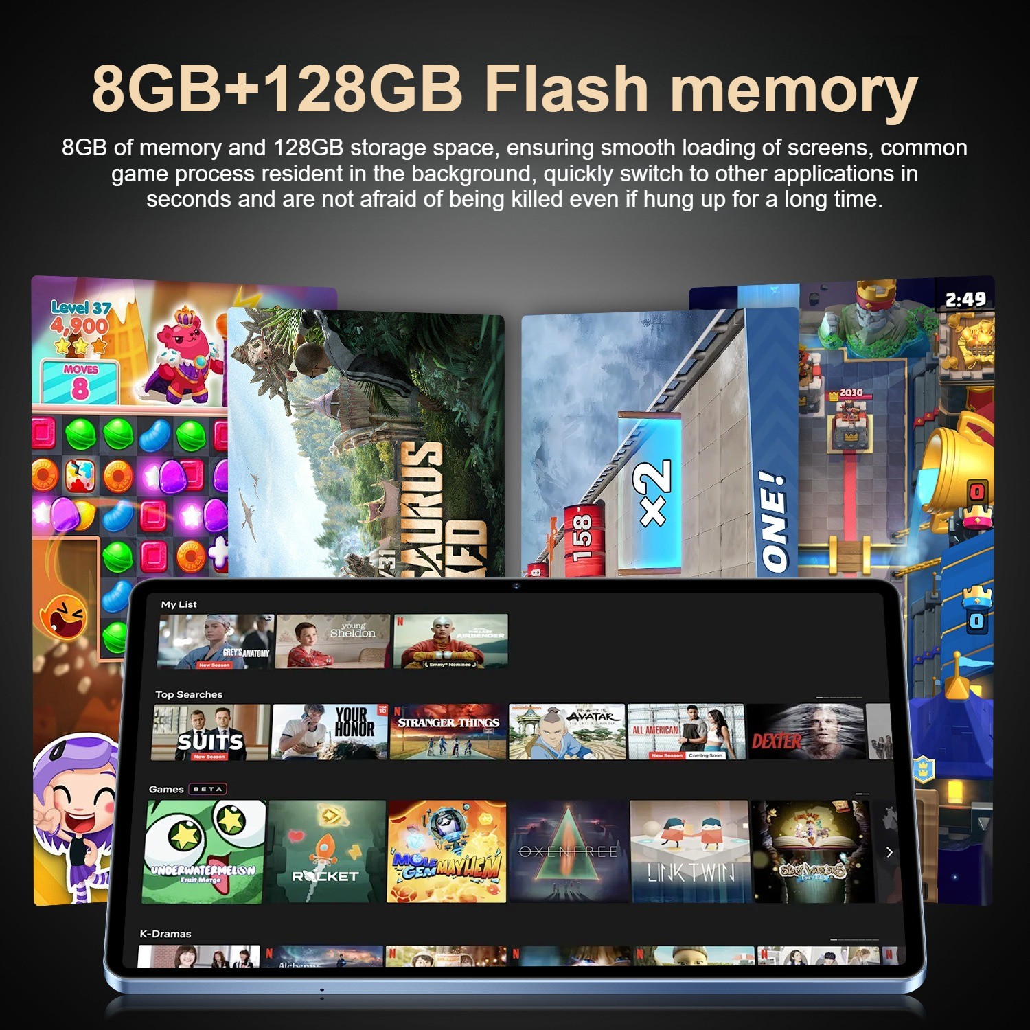 Pad 25 Ultra 10.1” Tablet PC 8+128GB 12+24MP Android 7800mAh IPS Dual Sim Gifts