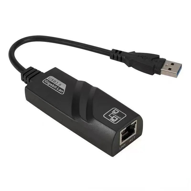 USB 3.0 Gigabit Ethernet LAN RJ45 1000Mbps Network Adapter For Windows PC Mac