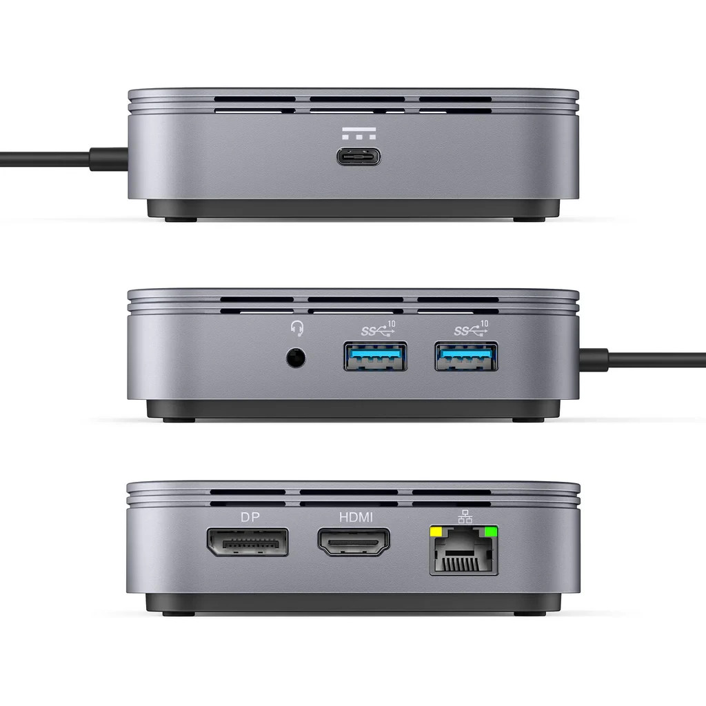 HyperDrive Thunderbolt 3 /USB-C Mobile Dock Hub for MacBook/iMac/iPad Pro/PC