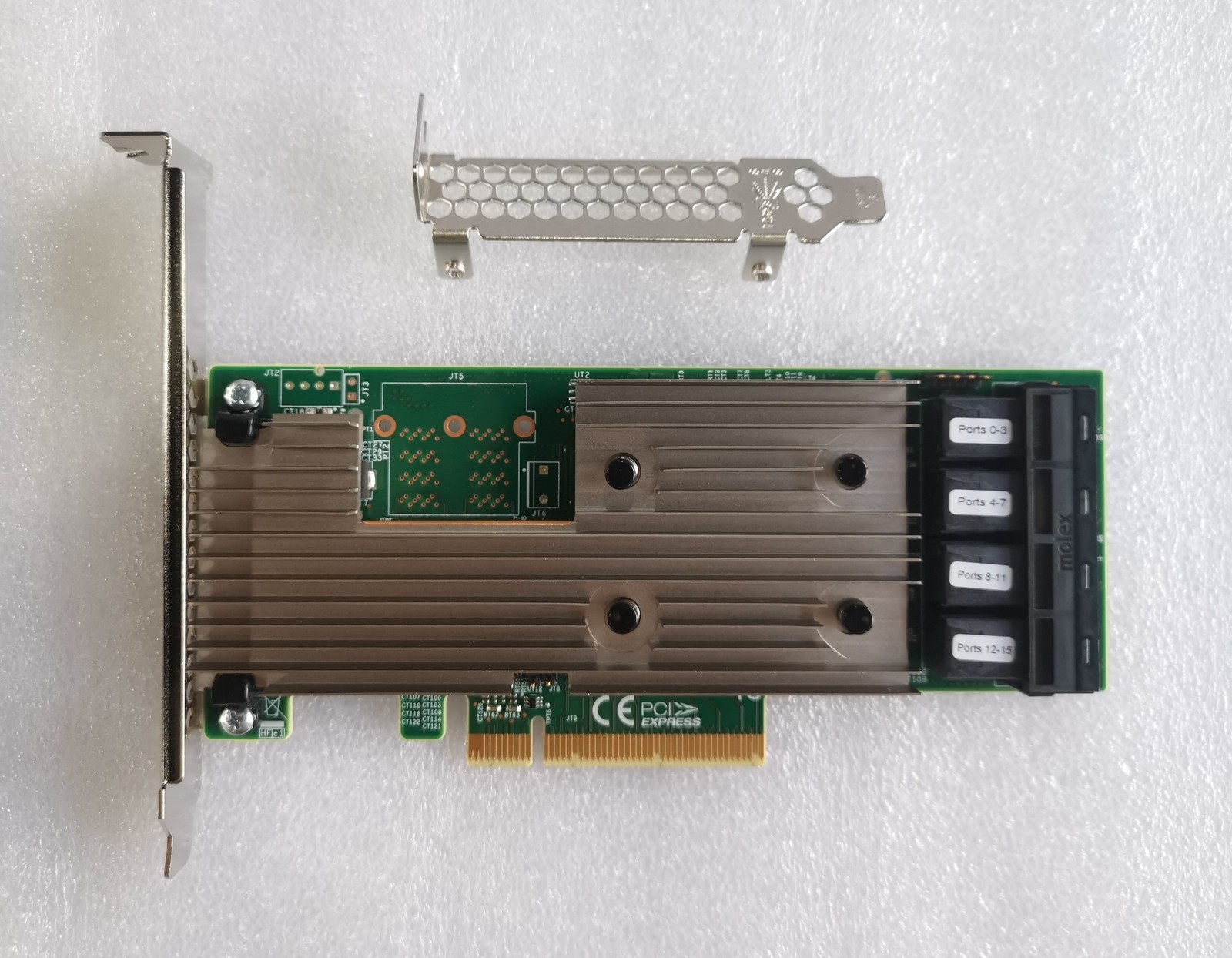 Broadcom LSI 9305-16i SATA/SAS HBA Controller Card 12Gbps PCIe Avago IT Mode