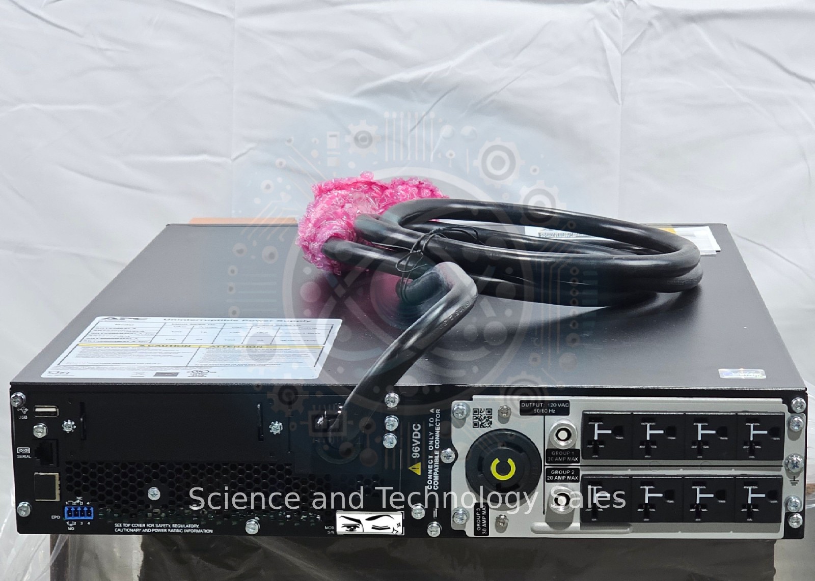 [IN WARRANTY 2027-11] APC SRT3000XLA (US) 3kVA 120V 8x 5-20R+1x L5-30R NEMA TAA