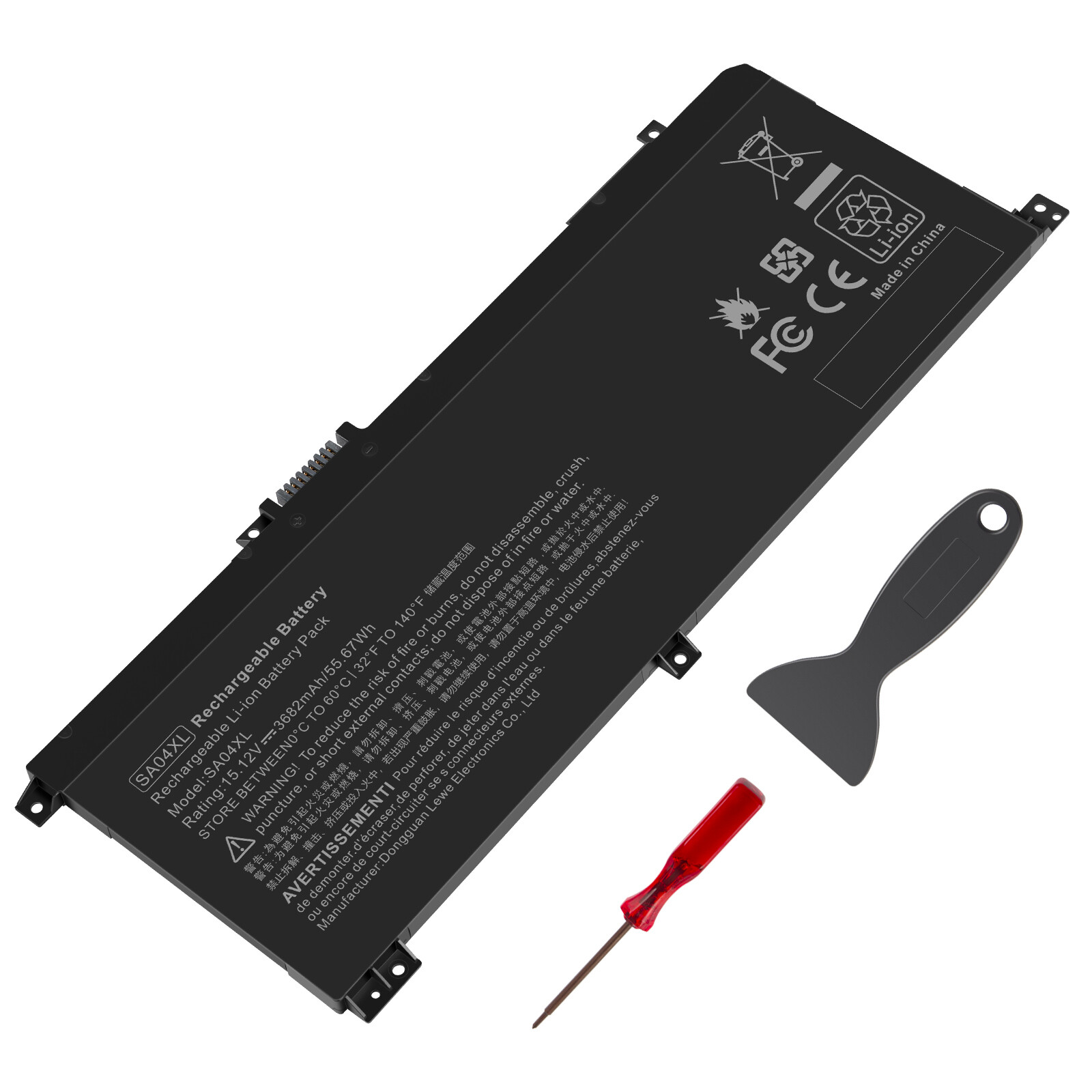New laptop Battery for HP ENVY X360 15-DR Series SA04XL L43248-AC2 L43267-005 US