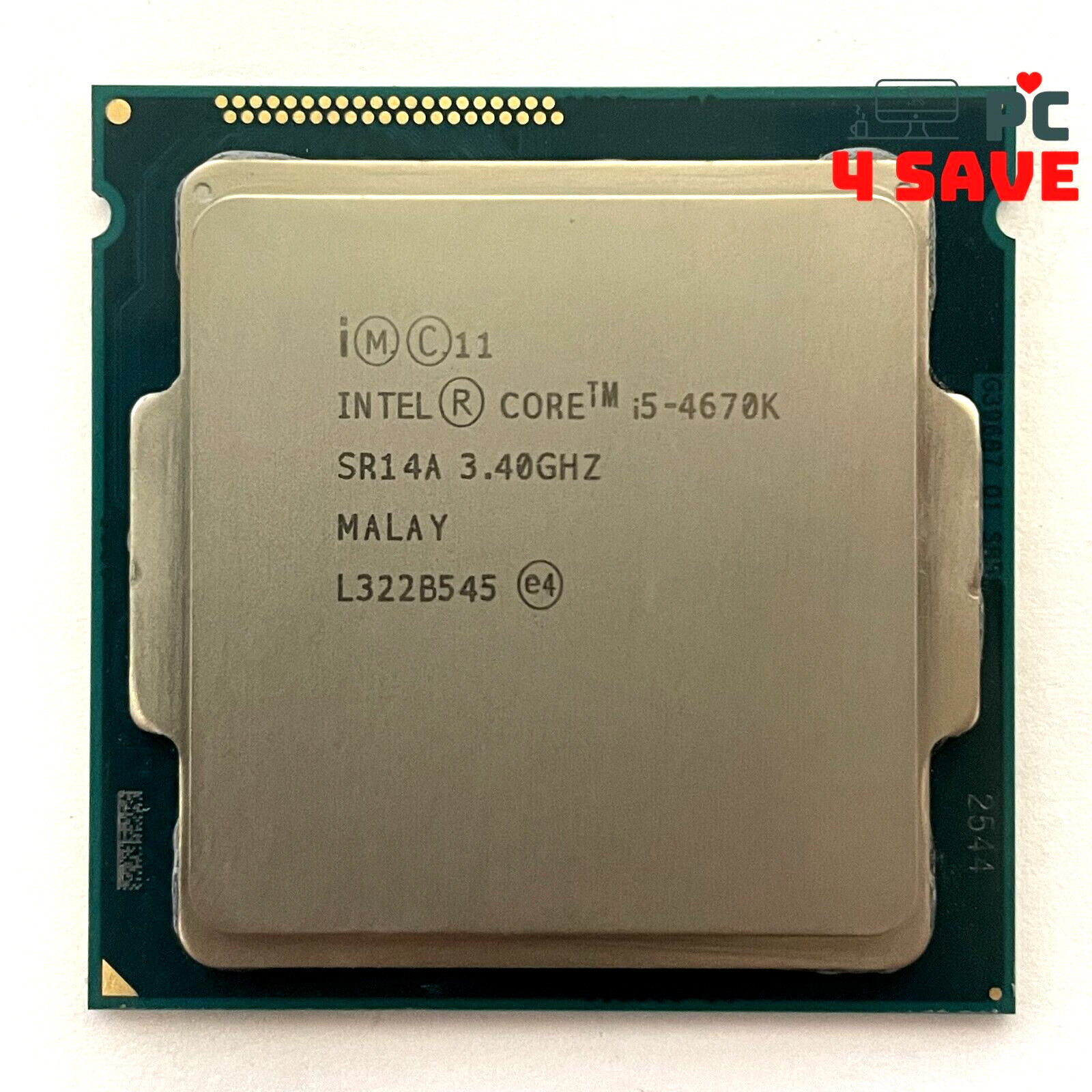 4th Gen Intel Core i5-4670K 3.4GHz (Turbo 3.8GHz) 6M 4-Core LGA-1150 CPU SR14A