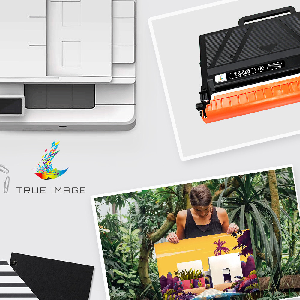 2 PK TN-850 For Brother TN-850 Black Toner Cartridge For DCP-L5500DN DCP-L5600DN