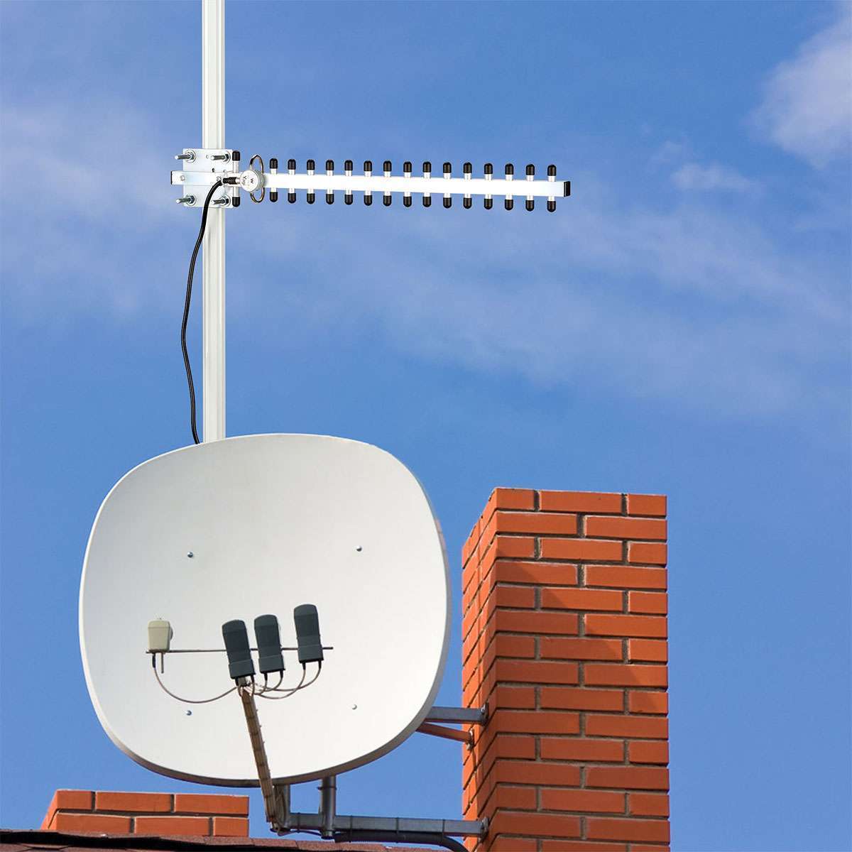 Yagi WiFi Antenna 2.4GHz 25dBi Outdoor Directional Signal for Wireless Router US