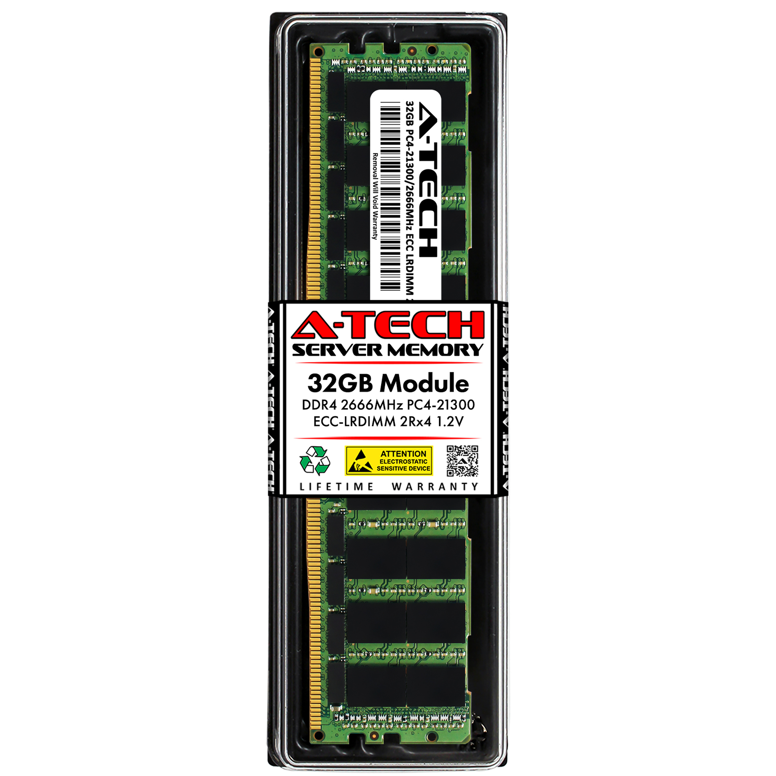 32GB 2Rx4 PC4-2666 LRDIMM QNAP TDS-h2489FU-4314-256G Memory RAM