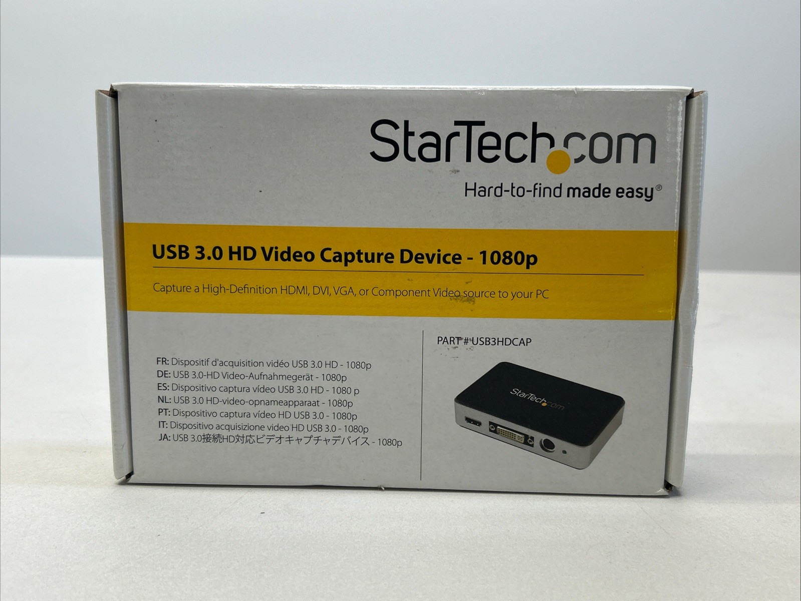 USB 3.0 Video Capture Device – HDMI / DVI / VGA / Component HD Video Recorder