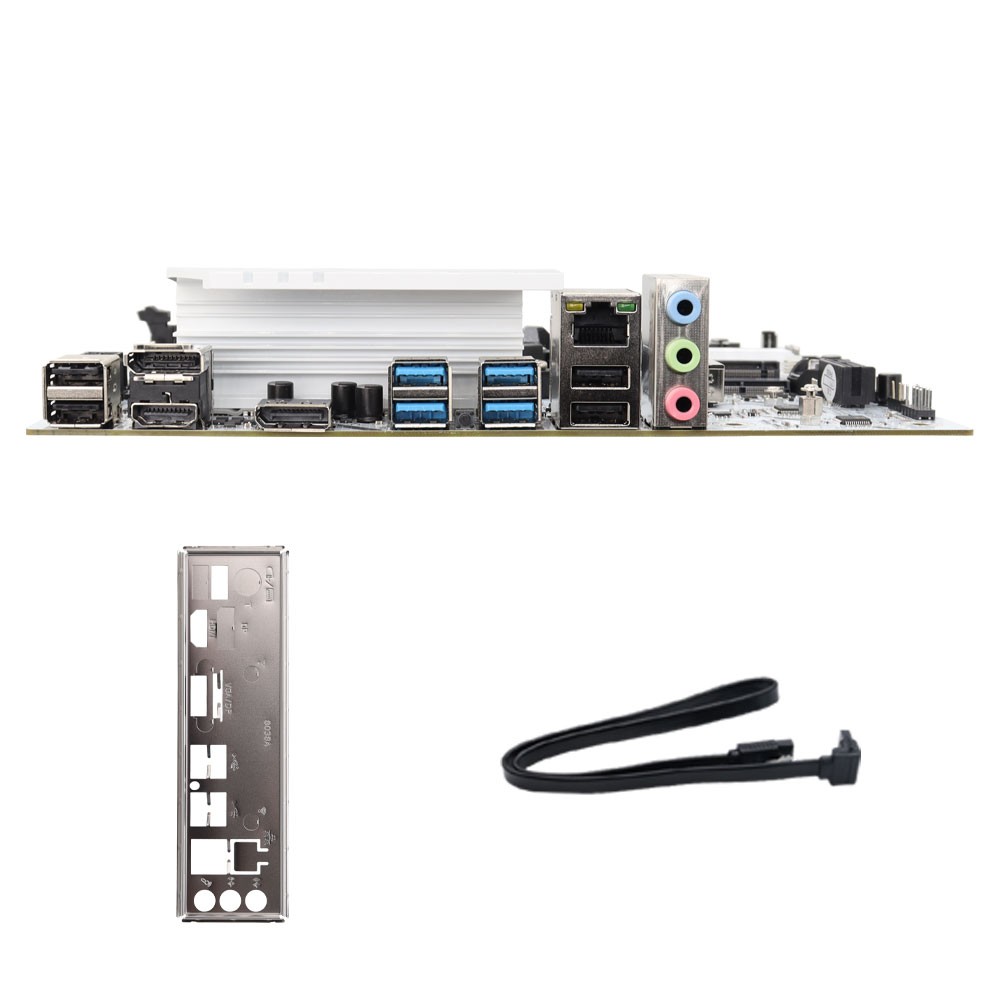 AMD B550M PRO AM4 Desktop Motherboard Dual Channel DDR4, PCIe 4.0 NVMe M.2