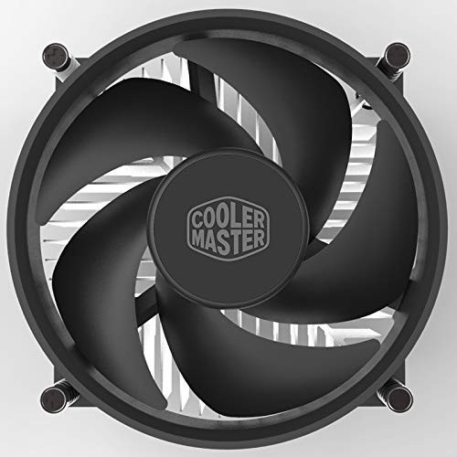 Cooler Master CPU Cooler Low Noise 92mm Fan Aluminum Heatsink for Intel LGA