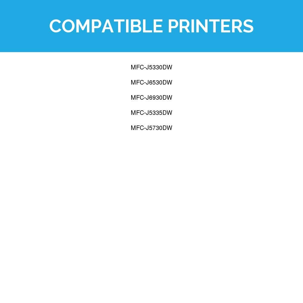 LD Products Brother LC3017 Magenta Ink Cartridge Kit