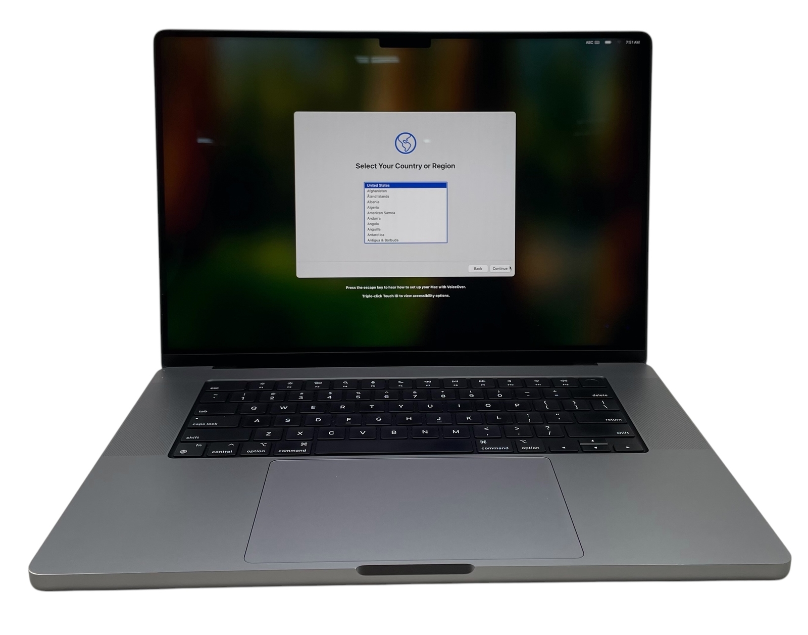 APPLE MACBOOK PRO 2021 A2485 16″ M1 PRO 32GB 1TB–GRADE D