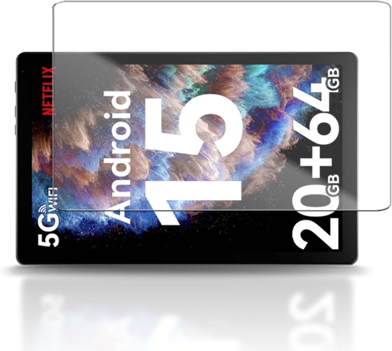 Screen Protector 9H Tempered Glass for Evermyth Tablet 10 Inch (KB1001 / KB1004)