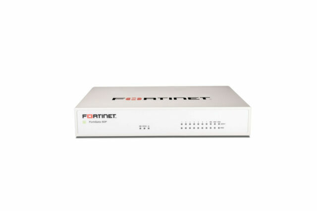 Fortinet FortiGate-60F Hardware 3YR 24×7 UTM Protection FG-60F-BDL-950-36 New