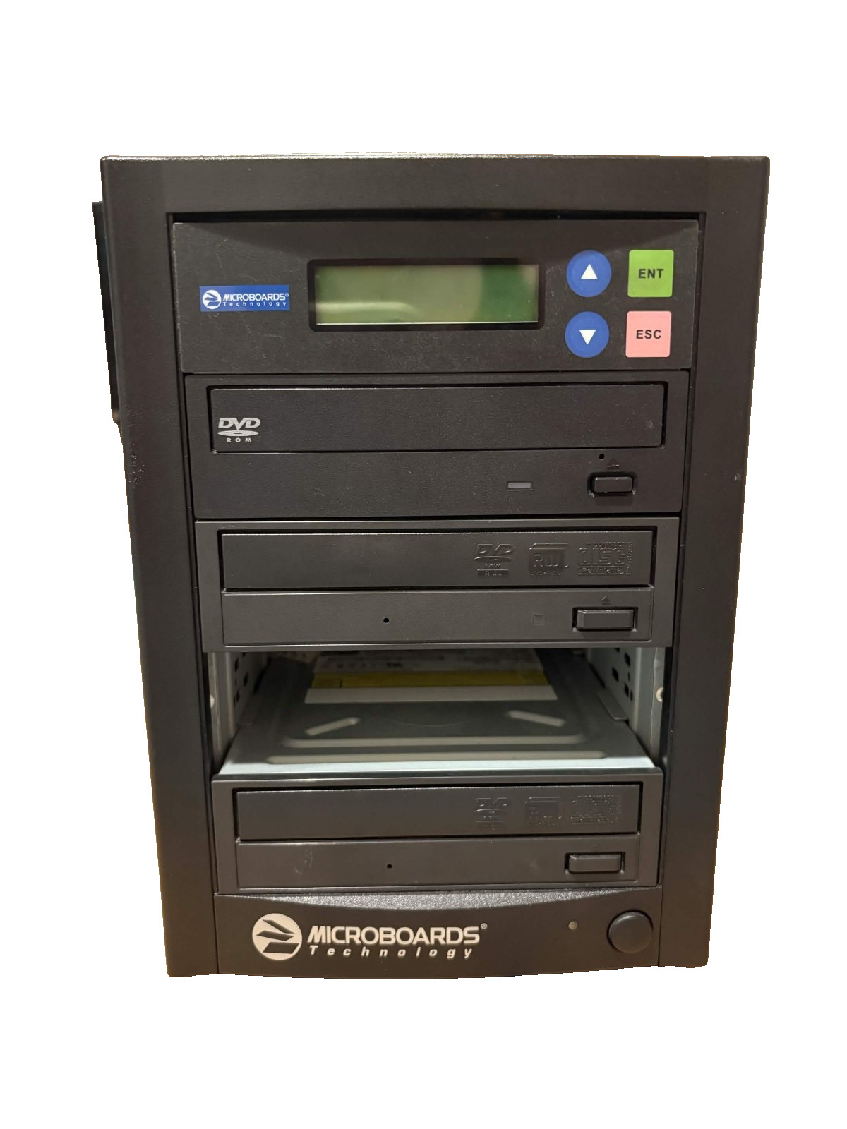 MicroBoards 1-3 DVD / CD Disc Duplicator QD-DVD-123 TESTED WORKING