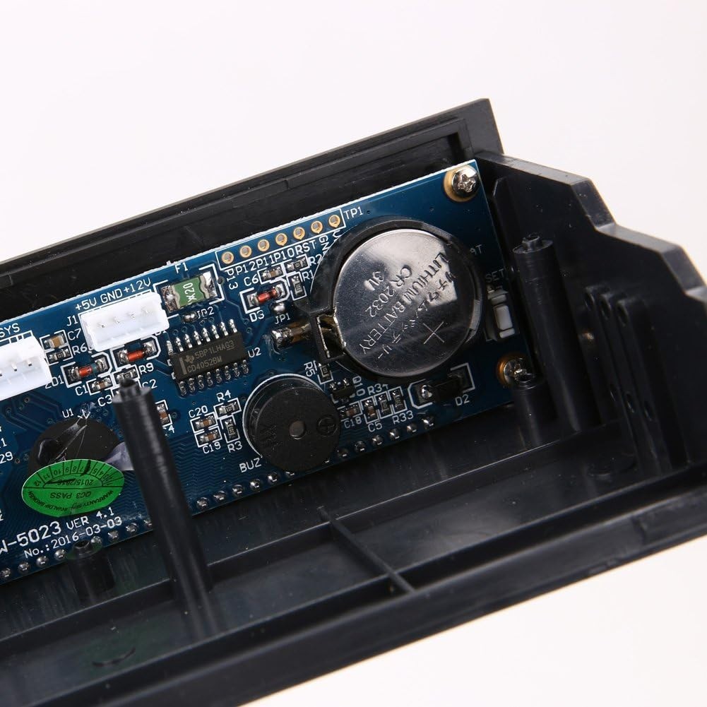 5.25″ Bay LCD 3Pin/4Pin Fan CPU/HD/SYS Temperature Speed Controller Temp Sensor