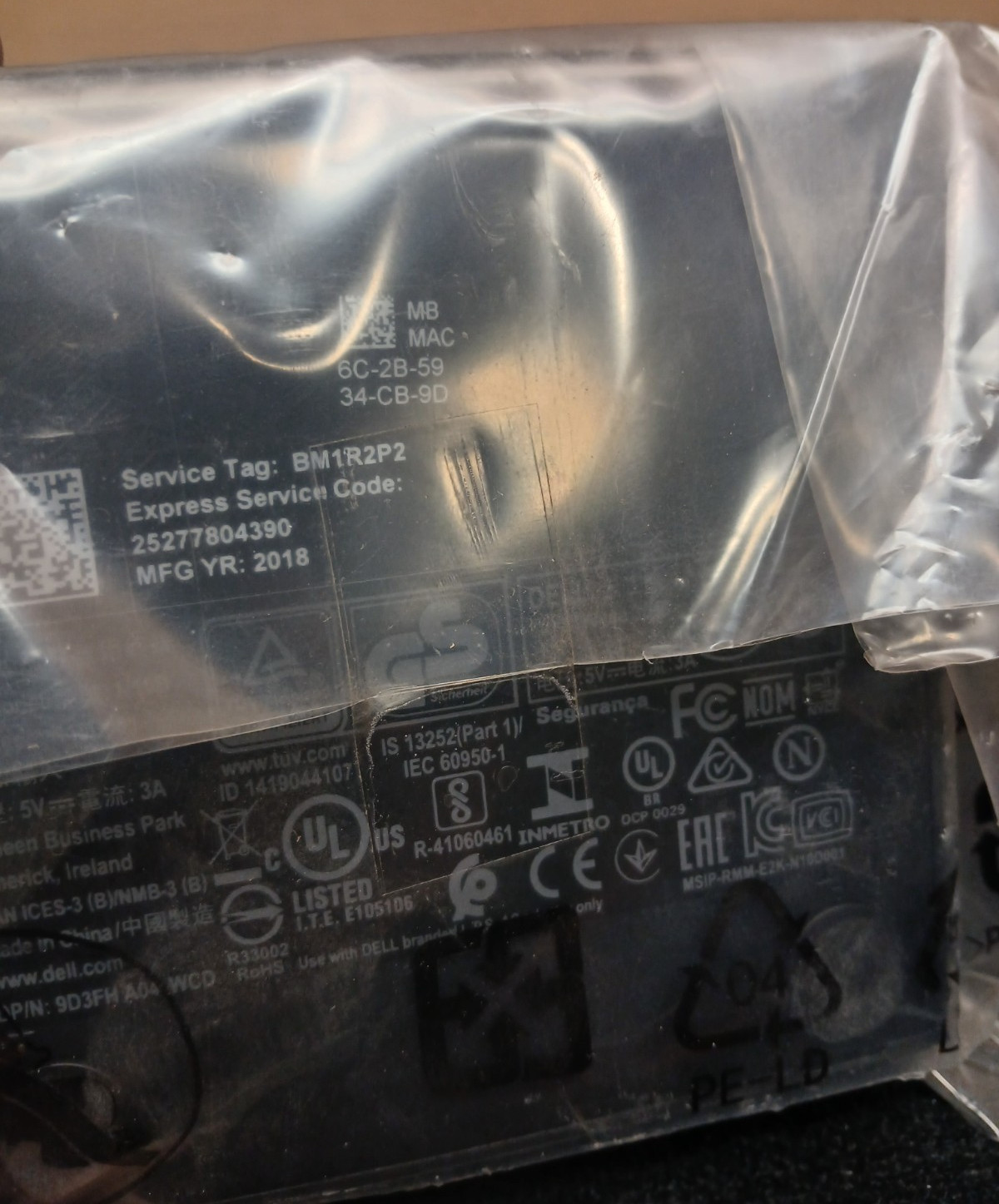 OEM Dell N10D Wyse 3040 Atom X5-Z8350 PCoIP 1.44GHz 8GB SSD 2GB RAM 5v Non OS