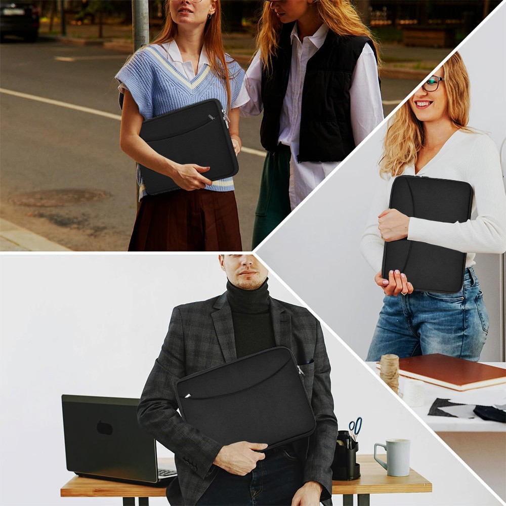 16″ Laptop Sleeve Case Bag Shockproof Notebook Carrying Pouch Protective Cover