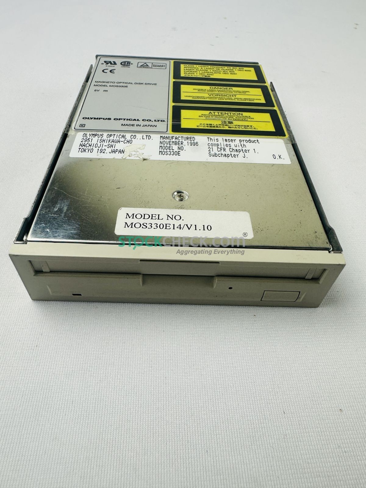 Olympus Optical MOS330E Magneto Optical Disk Drive
