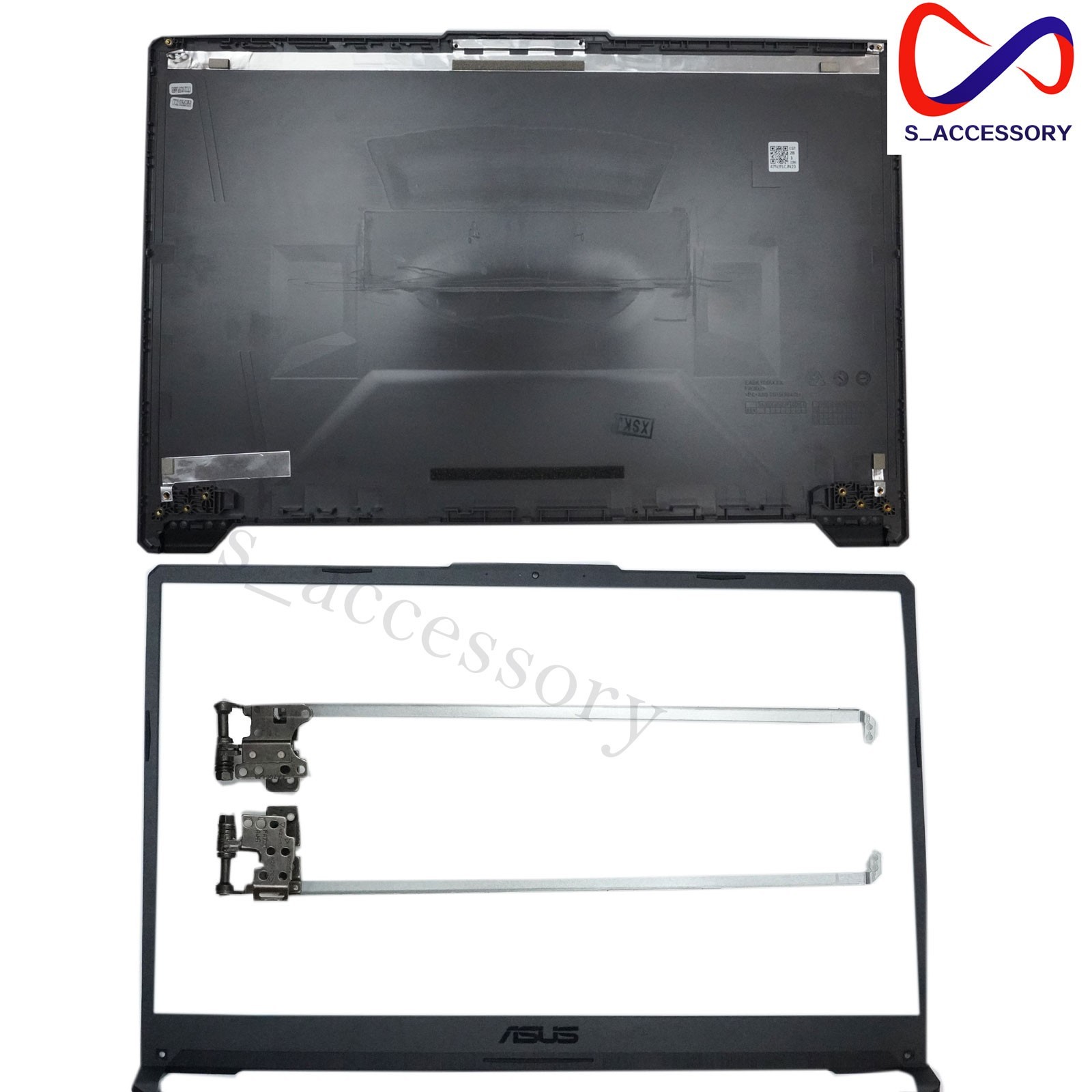 New ASUS TUF Gaming F17 FA706 FA706U FX706 17.3″ LCD Back Cover Bezel Hinges US