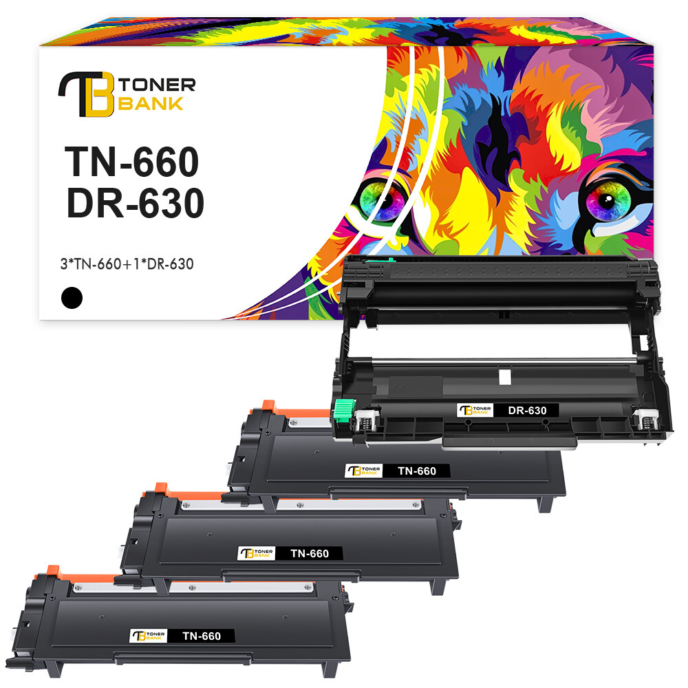 TN660 Toner DR630 Drum Compatible With Brother TN630 DCP-L2540DW MFC-L2680W Lot