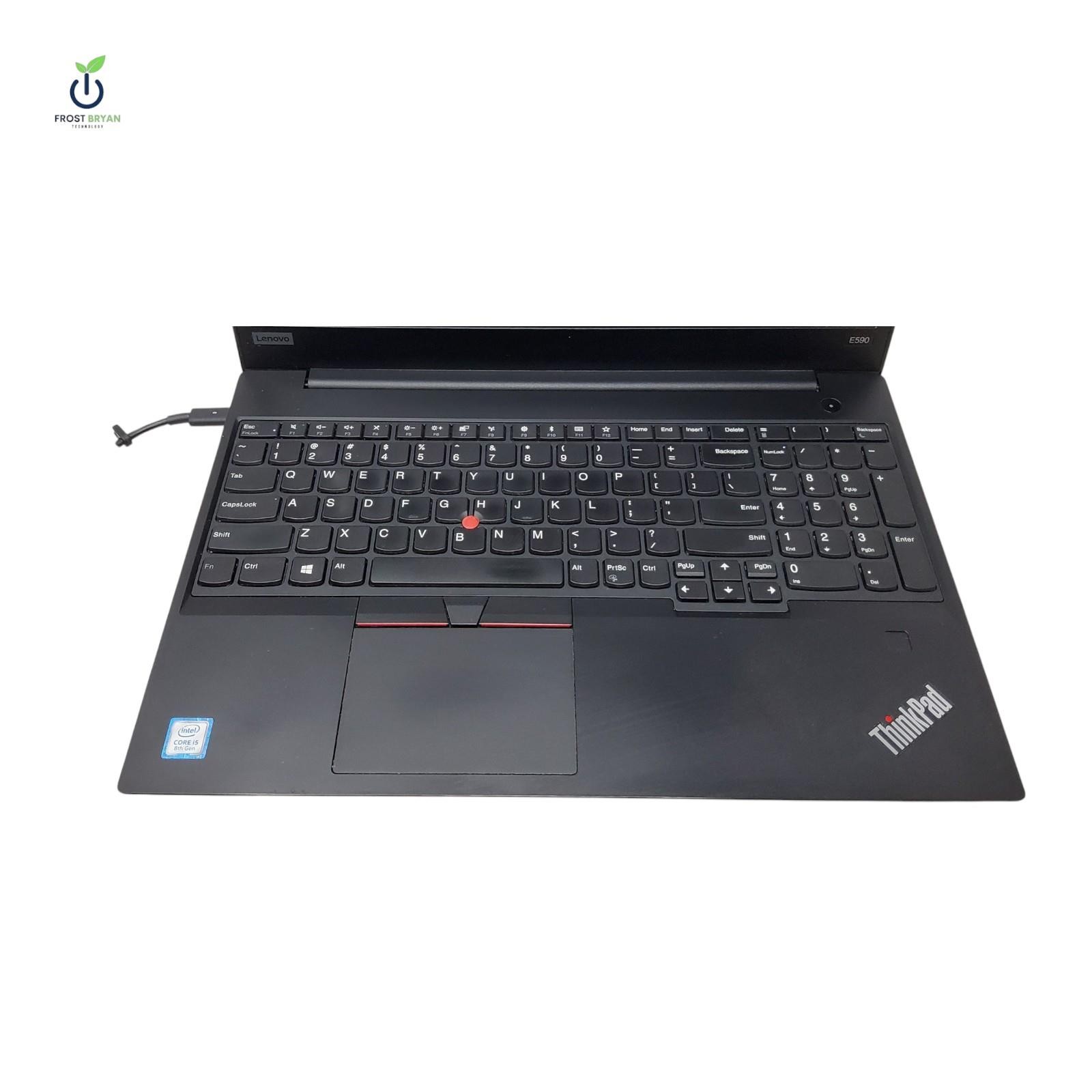 LENOVO THINKPAD E590 Laptop i5-8265U@1.60GHz 8GB 256GB No OS Grade C [READ]