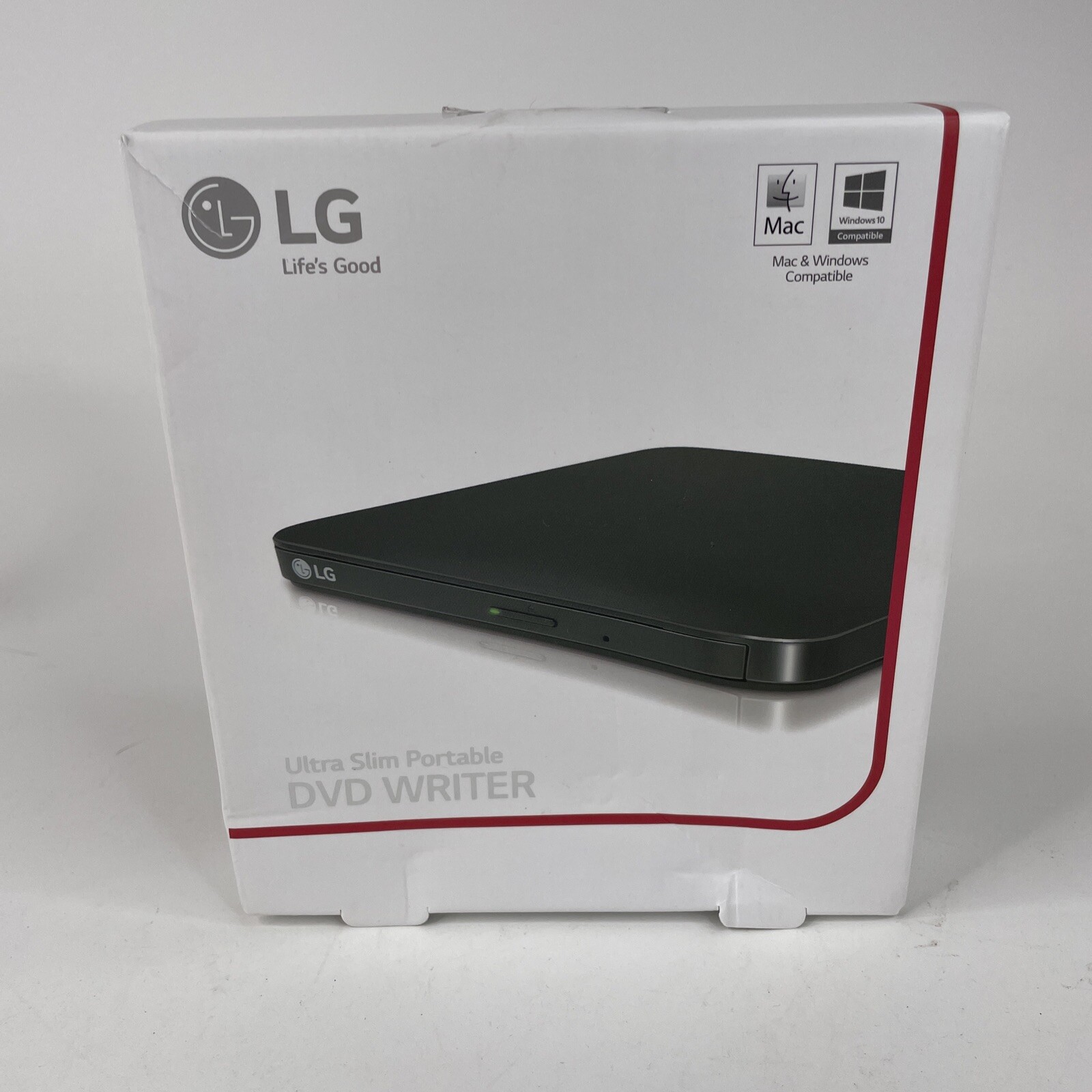 LG Ultra Slim Portable USB External Writer Drive PC Mac Compatible SP80NB80