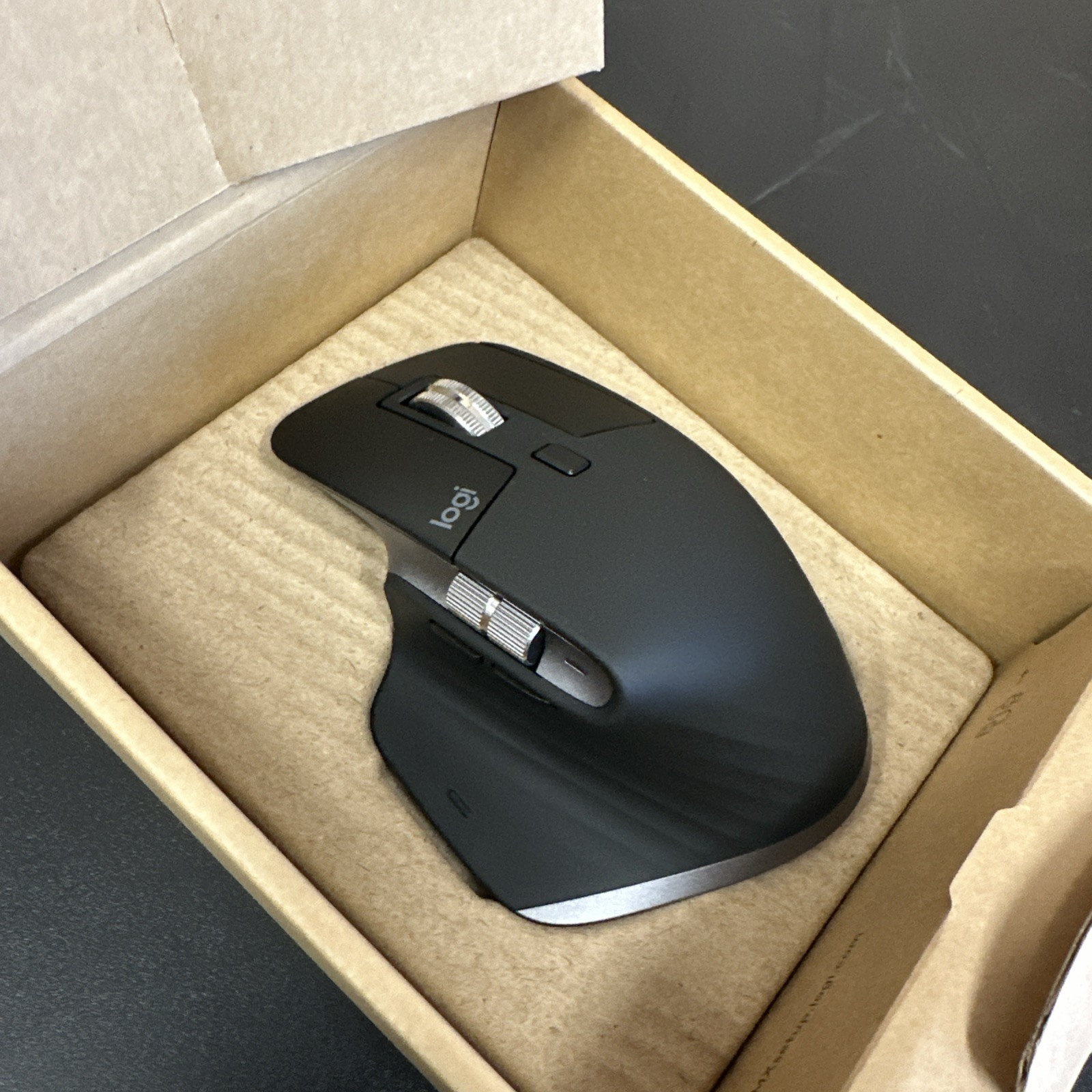 Logitech MX Master 3S Wireless Mouse for Mac Black Grey 910-006569