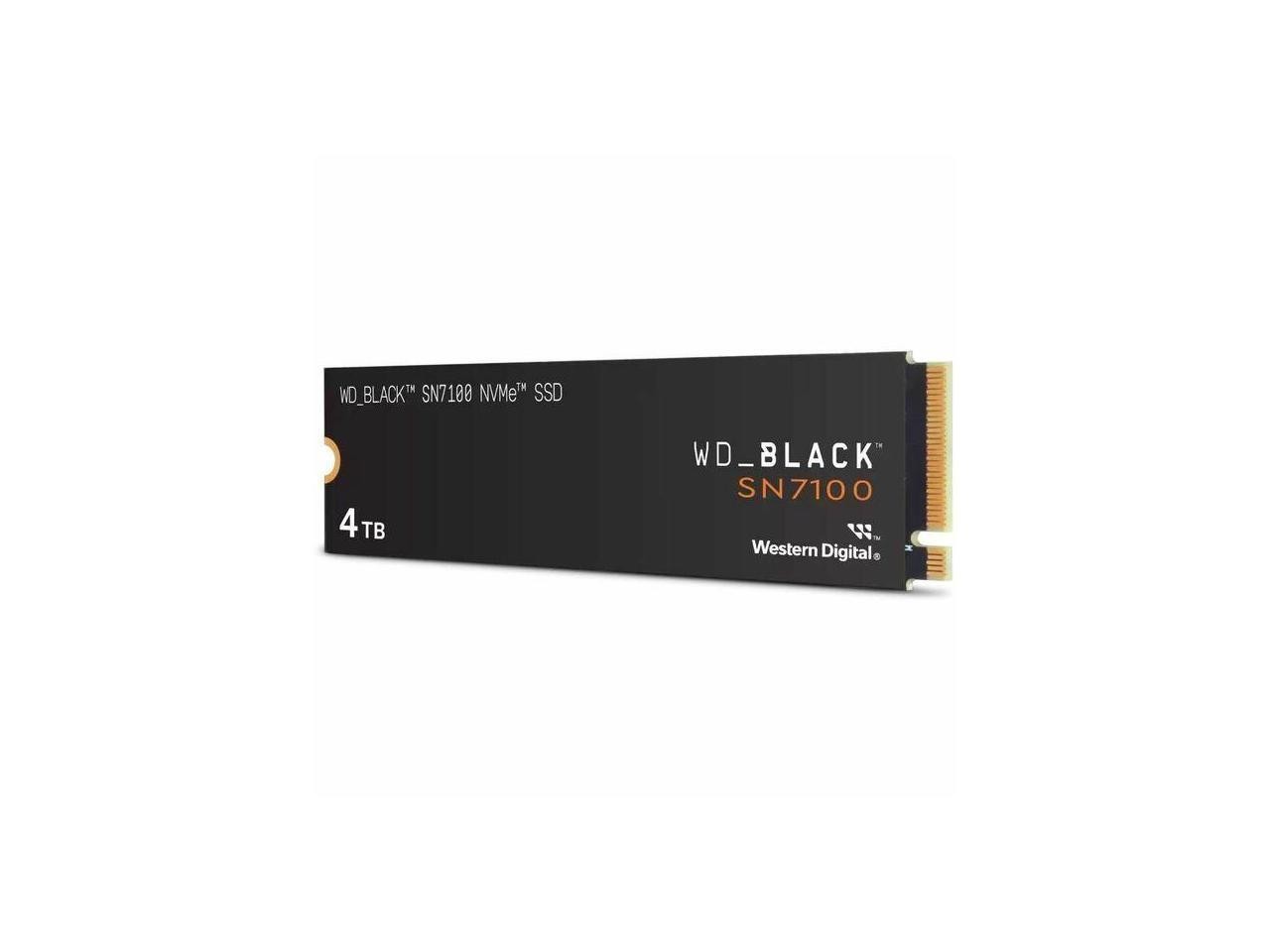 WD_BLACK SN7100 WDS400T4X0E-00CJA0 4 TB Solid State Drive – M.2 2280 Internal –