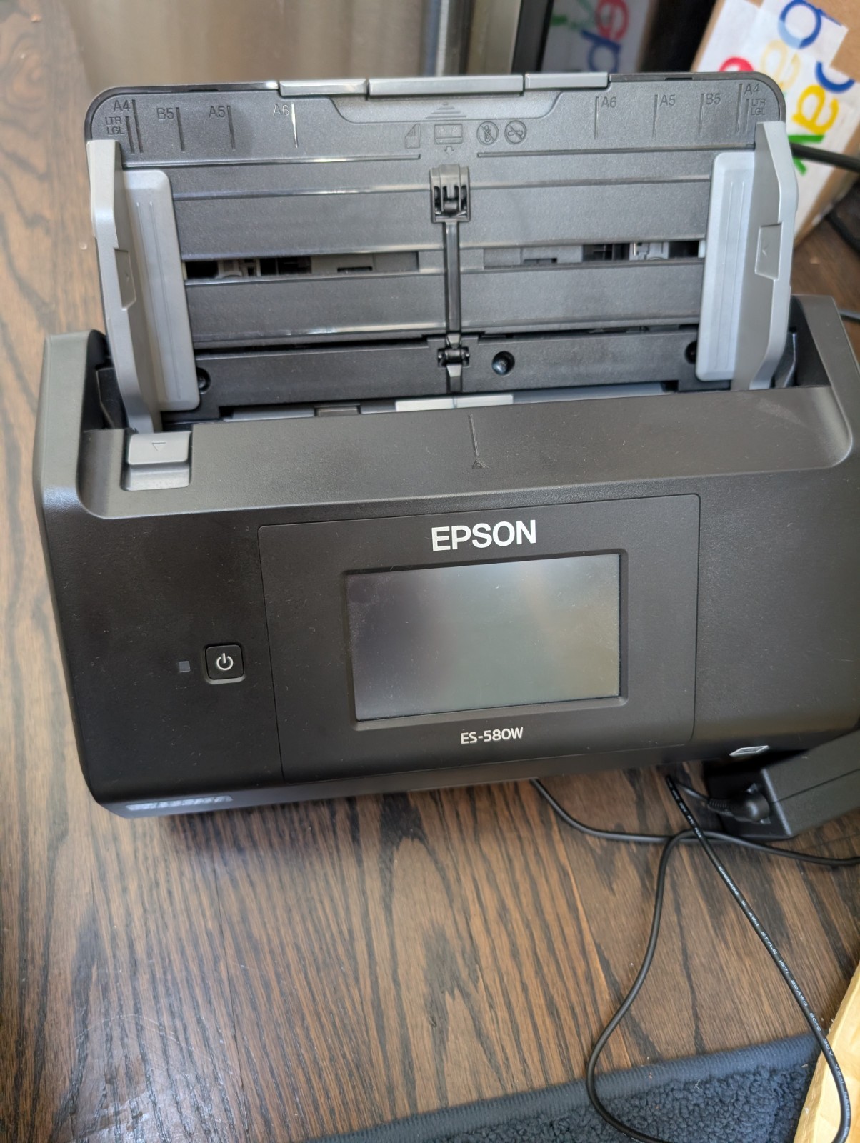 Epson WorkForce ES-580W Wireless Duplex Document Scanner 600×600 DPI