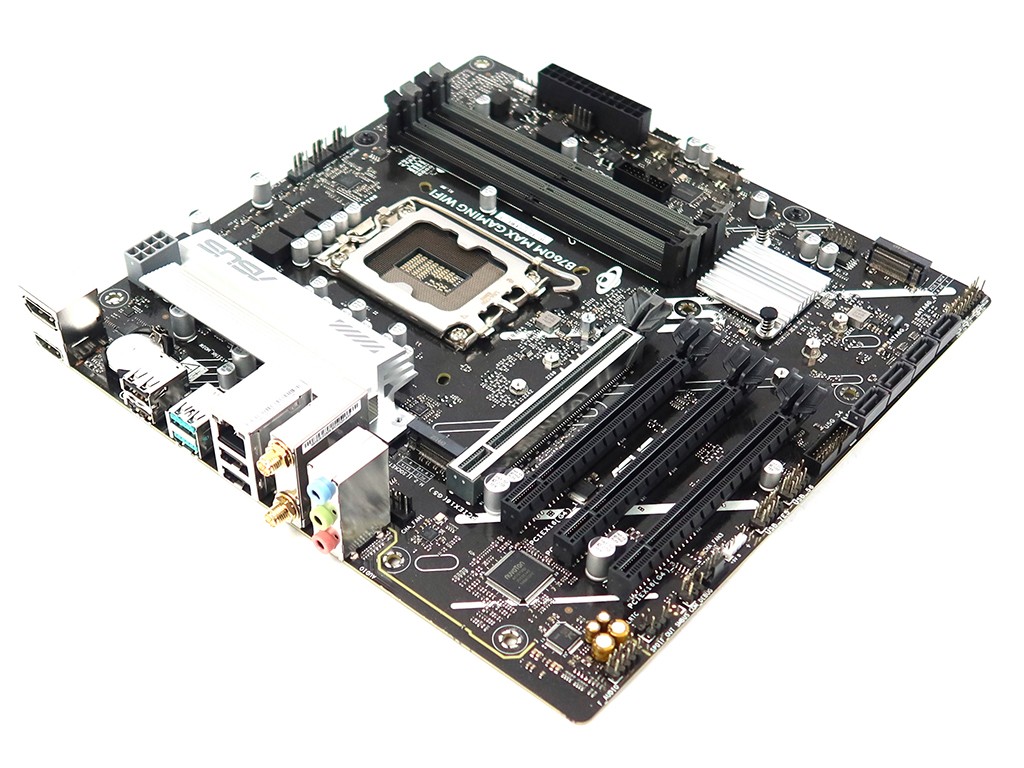 ASUS B760M MAX GAMING WIFI INTEL B760 SOCKET LGA1700 DDR5 DP MOTHERBOARD NO I/O