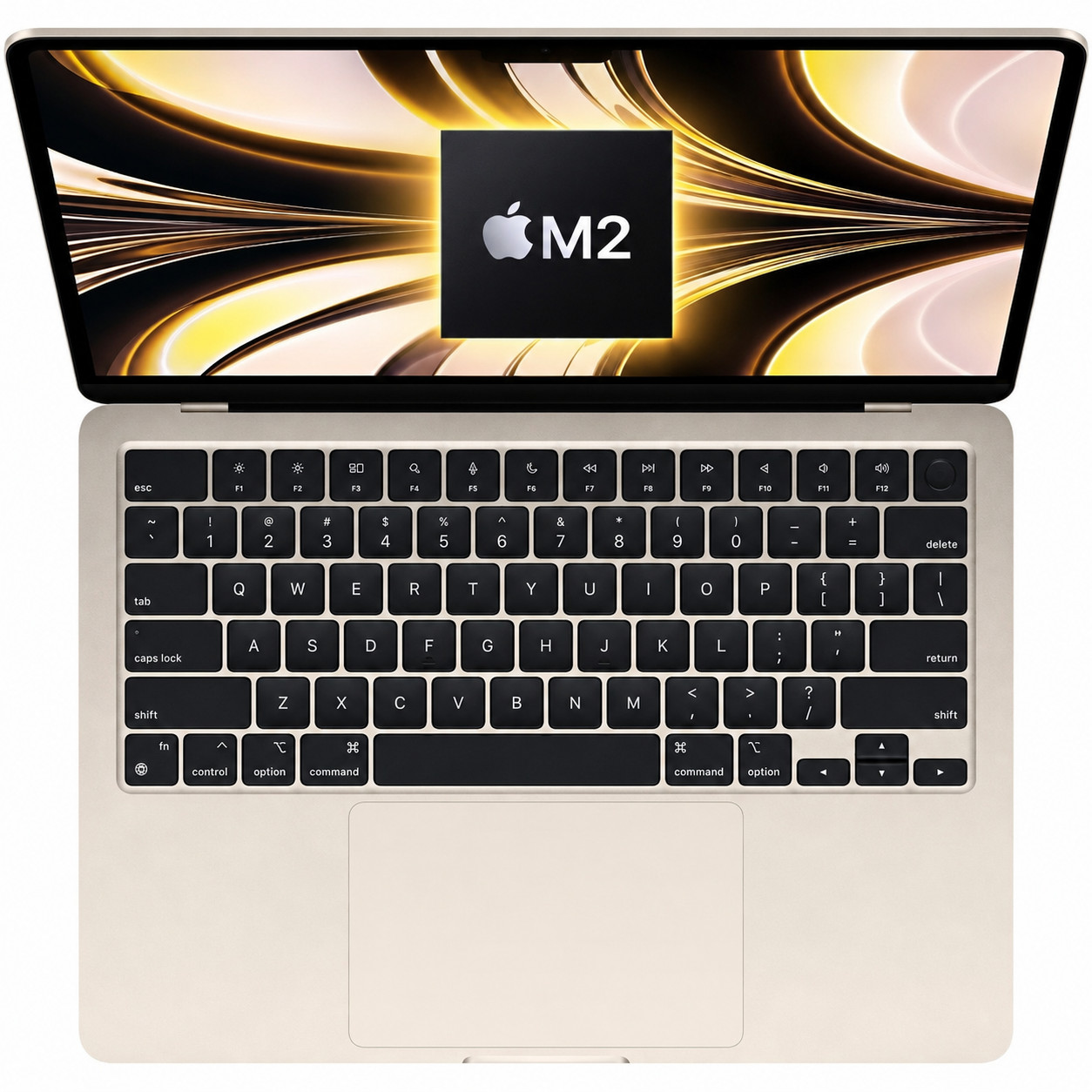 Apple MacBook Air 15″ M2 8C CPU 10C GPU 8GB 256GB Starlight – 1 Year Warranty