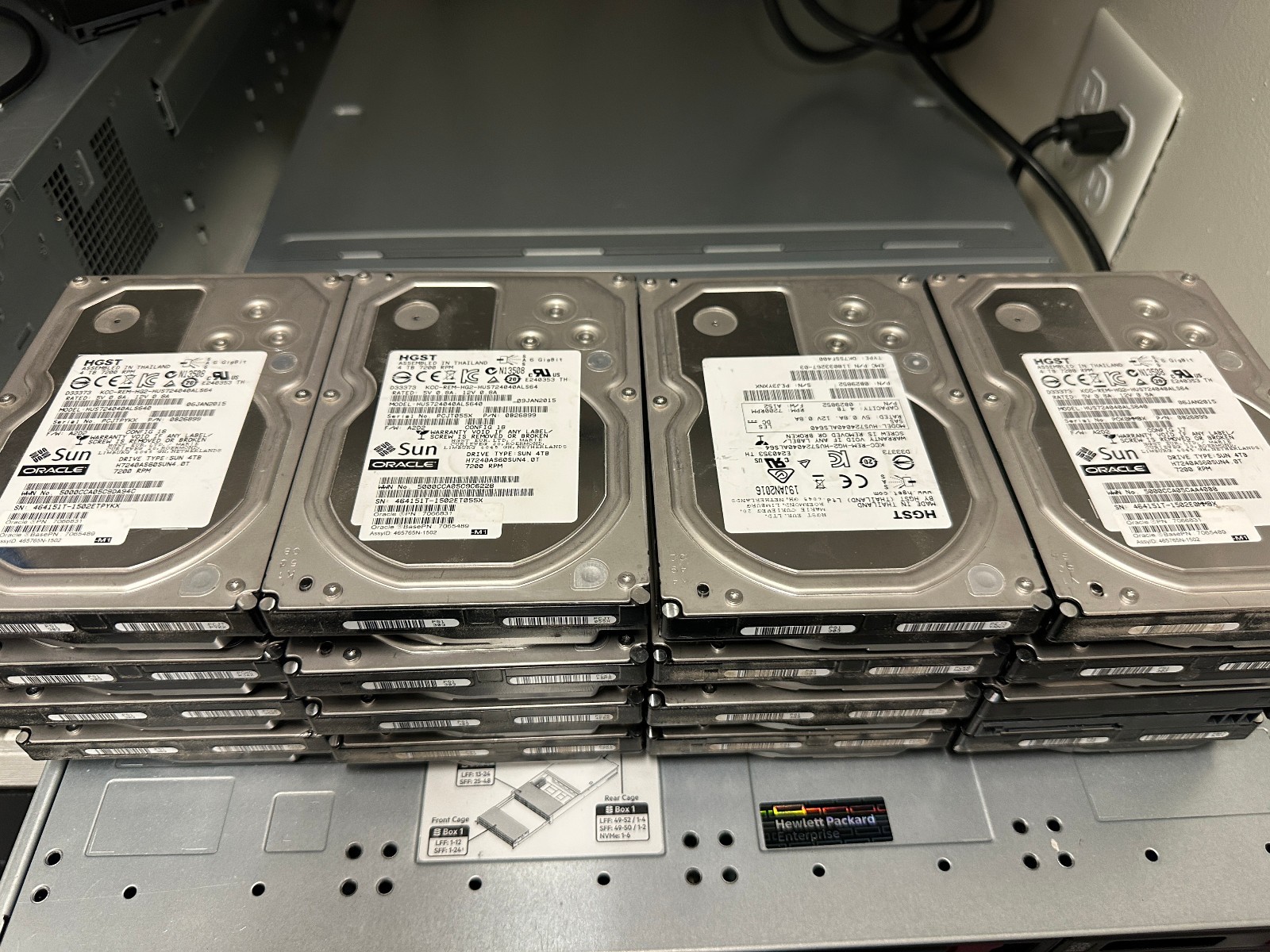 HGST HUS724040ALS640 & others 4TB 7200RPM 3.5″ SAS 6Gb/s Enterprise Hard Drives