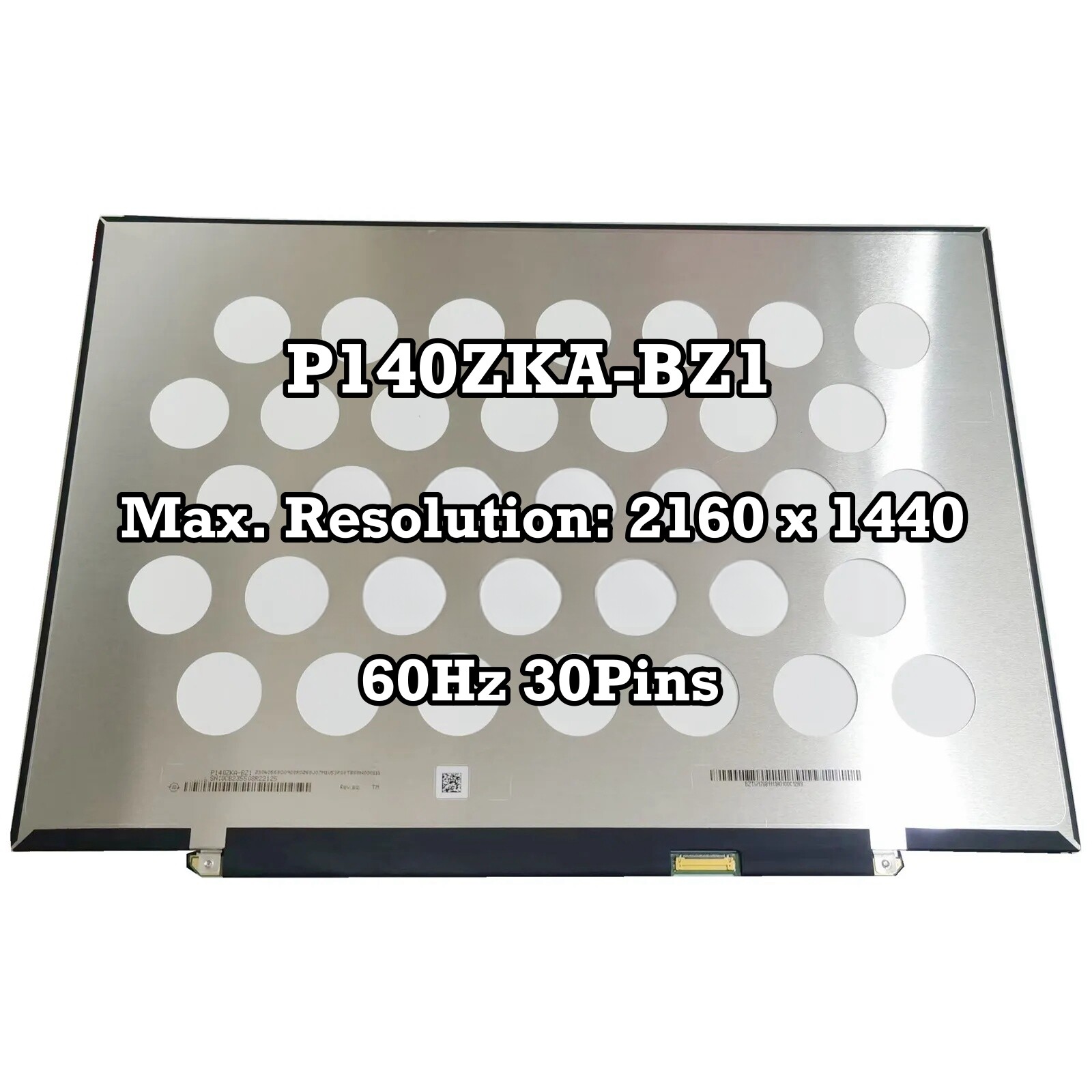 100% sRGB P140ZKA-BZ1 14 inch 2160×1440 Matrix LCD Screen for realme Book Slim