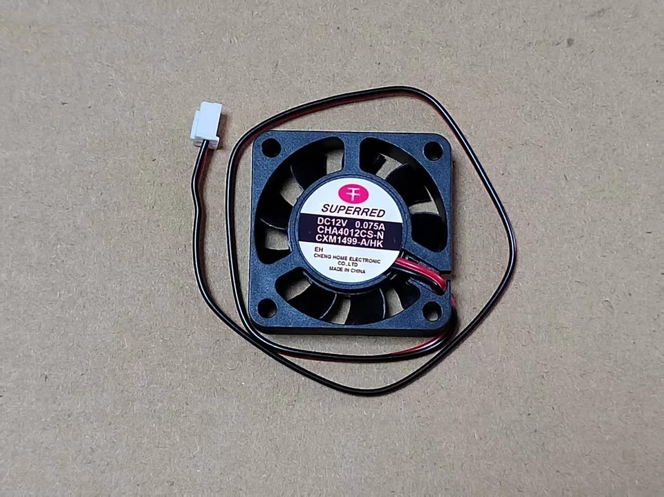 1pc SUPERRED CHA4012CS-N 4010 12V 0.075A 4CM ultra quiet cooling fan