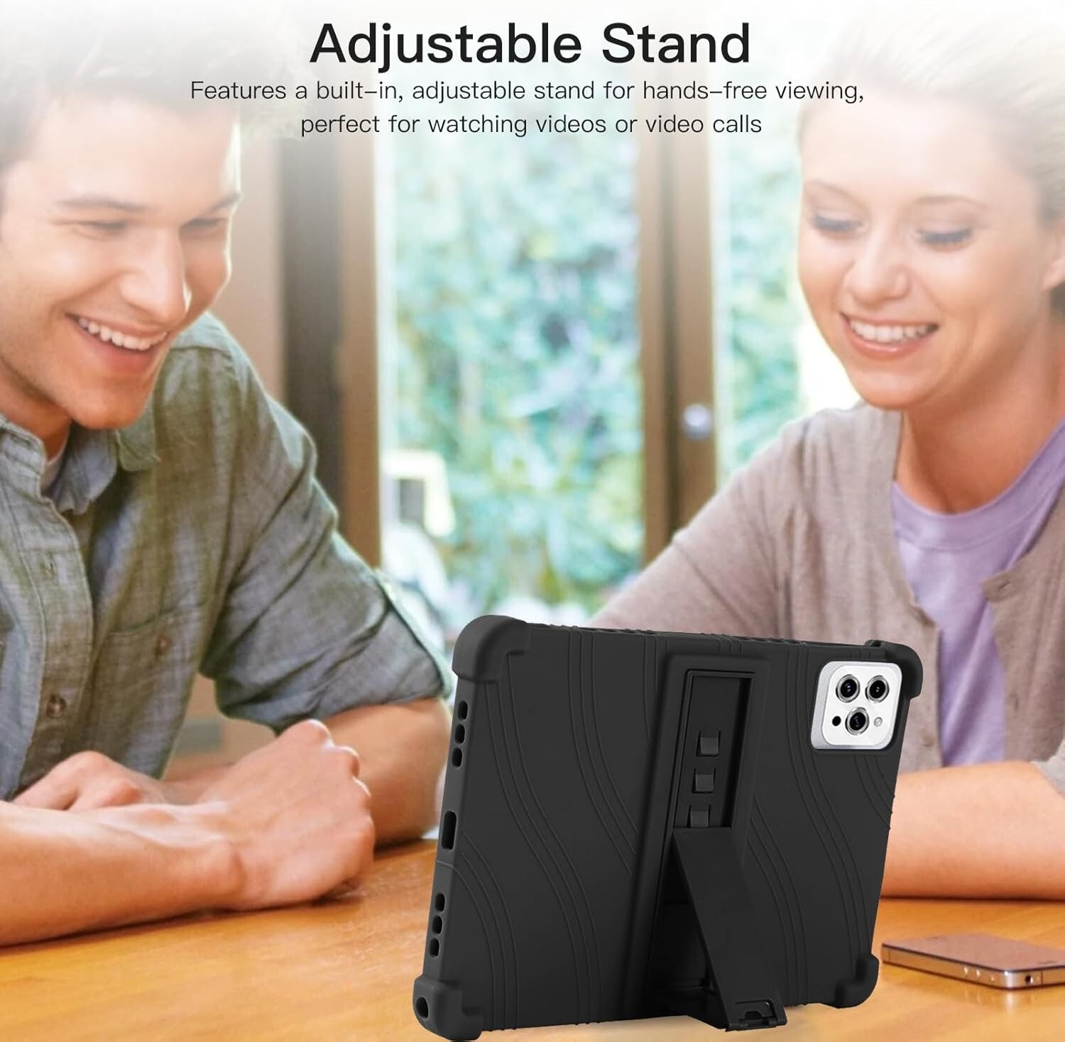Case for 10 inch/ 10.1 inch Android 15 / 14 / 13 Tablet Stand Cover 2025/2024