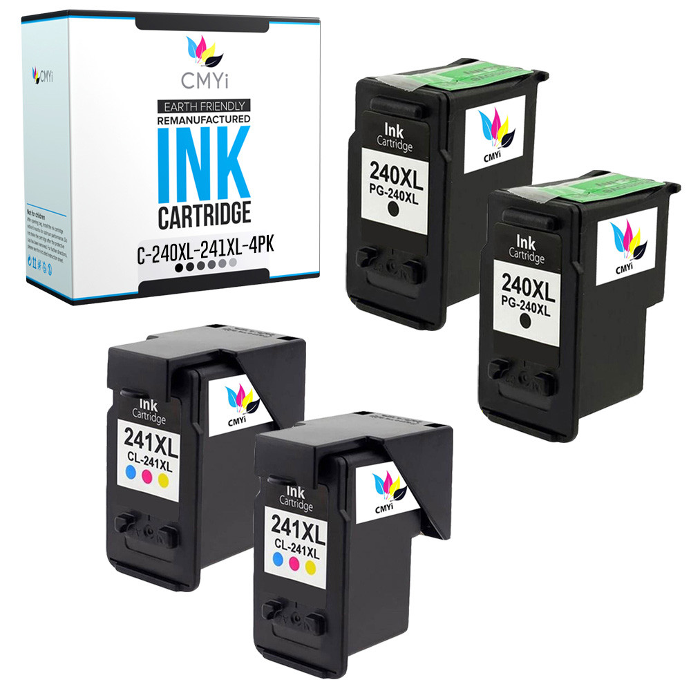 240XL 241XL Ink Cartridges for Canon PG-240XL CL-241XL PIXMA MG MX Printers