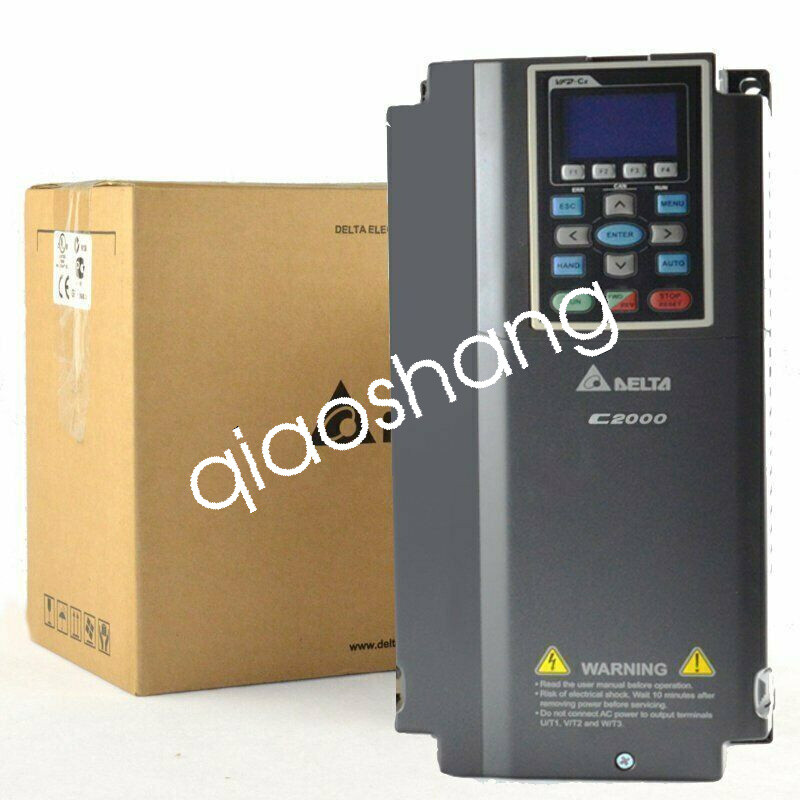 1Pcs Delta VFD550C43A VFD-C2000 Frequency converter 55kw 75HP 3Phase AC380-480V