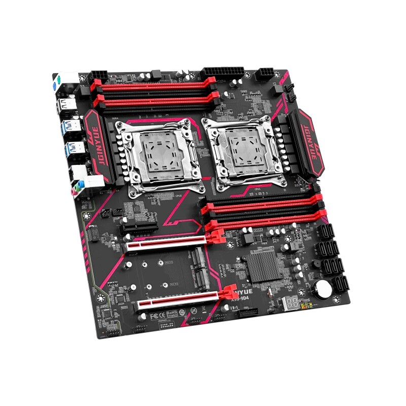 X99-9D4 Dual CPU Motherboard LGA 2011-3 Intel Xeon E5 V3 V4 DDR4 Mainboard Part