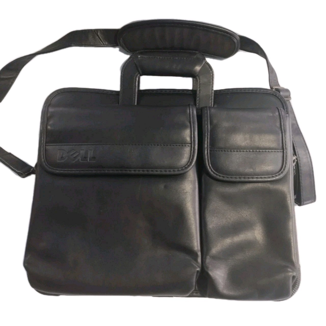 Dell Laptop Computer Shoulder Bag Padded Carry Travel Case Storage Organizer Blk