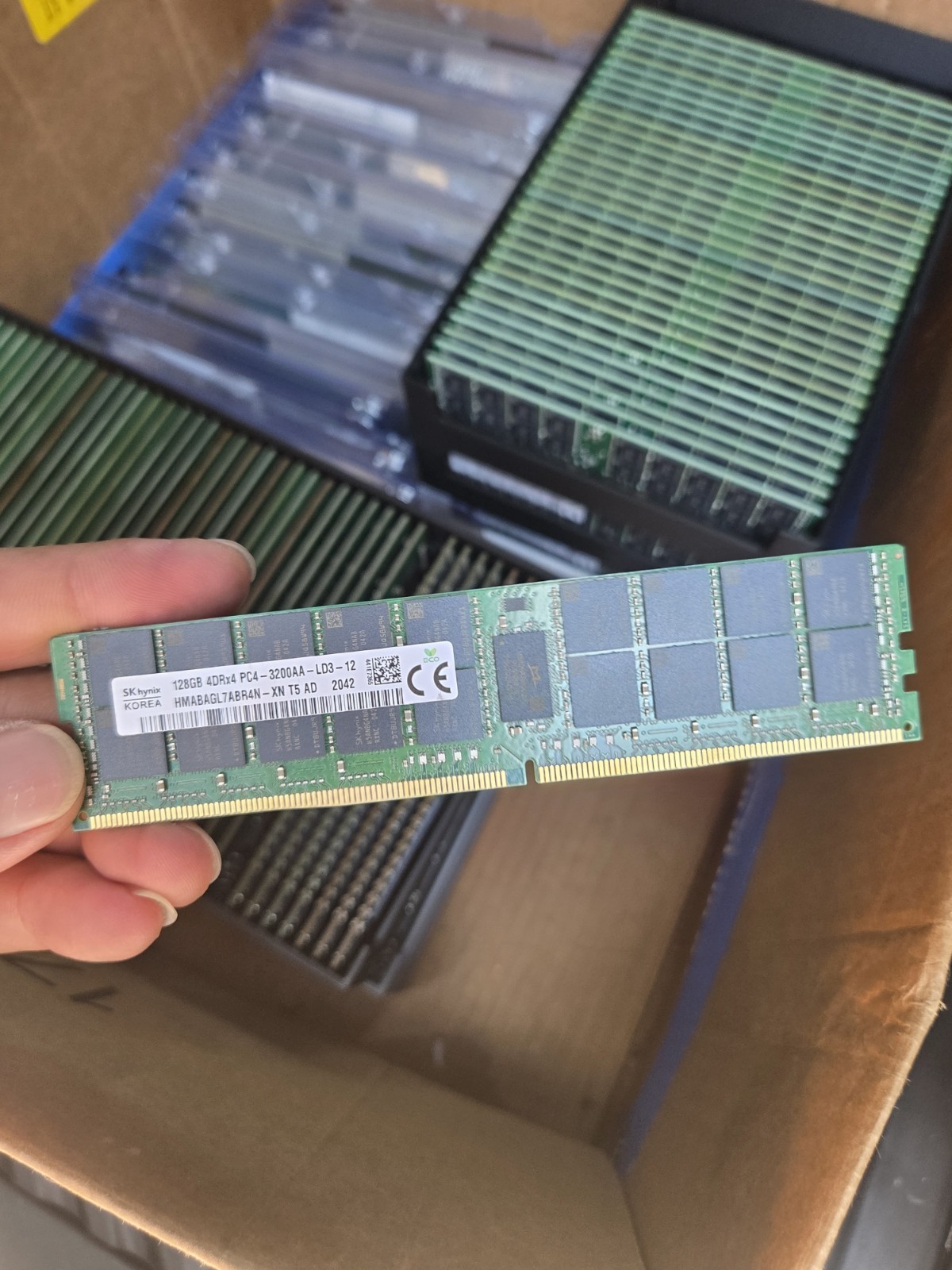 NewHynix 256GB (128GB×2)DDR4 PC4-3200AA MHz RDIMM Server RAM Memory Replace