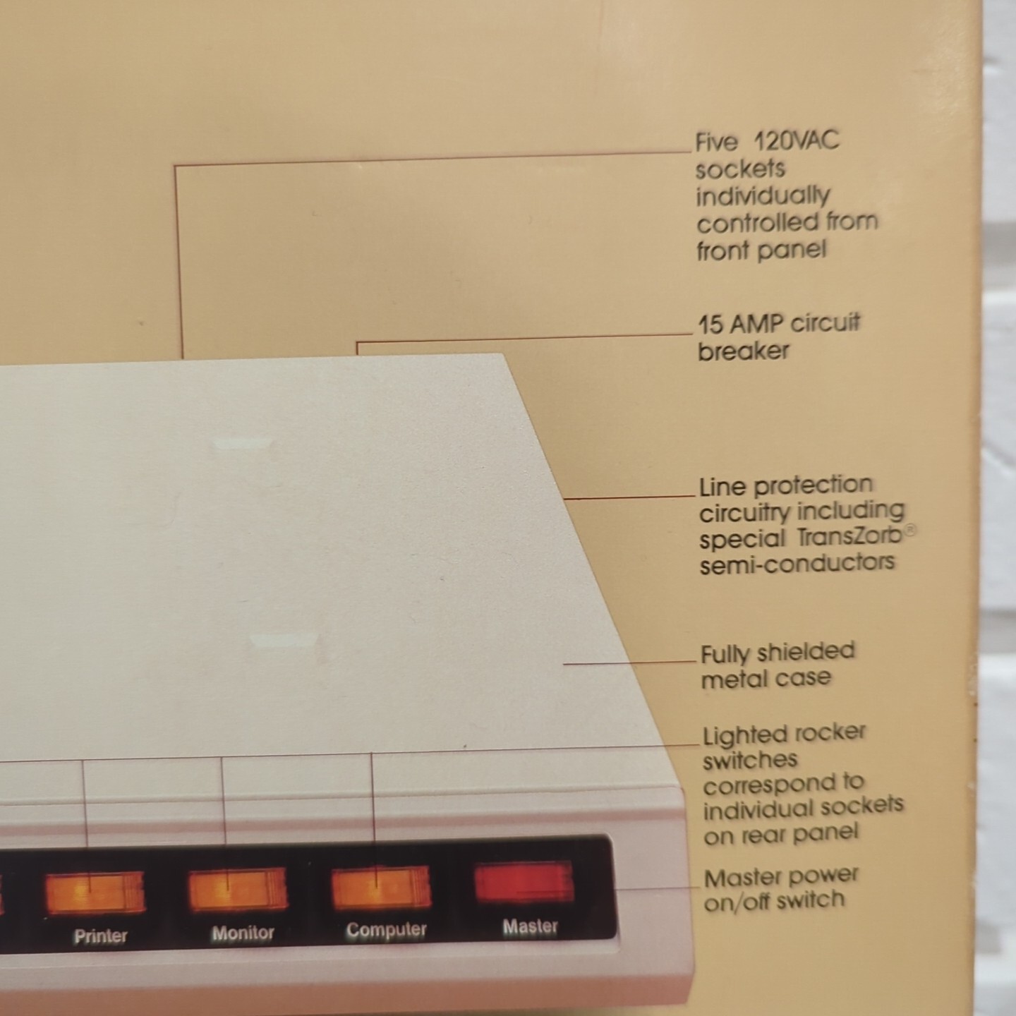 Vintage CA Computer Accessories Power Director Line Conditioning System P2 1983