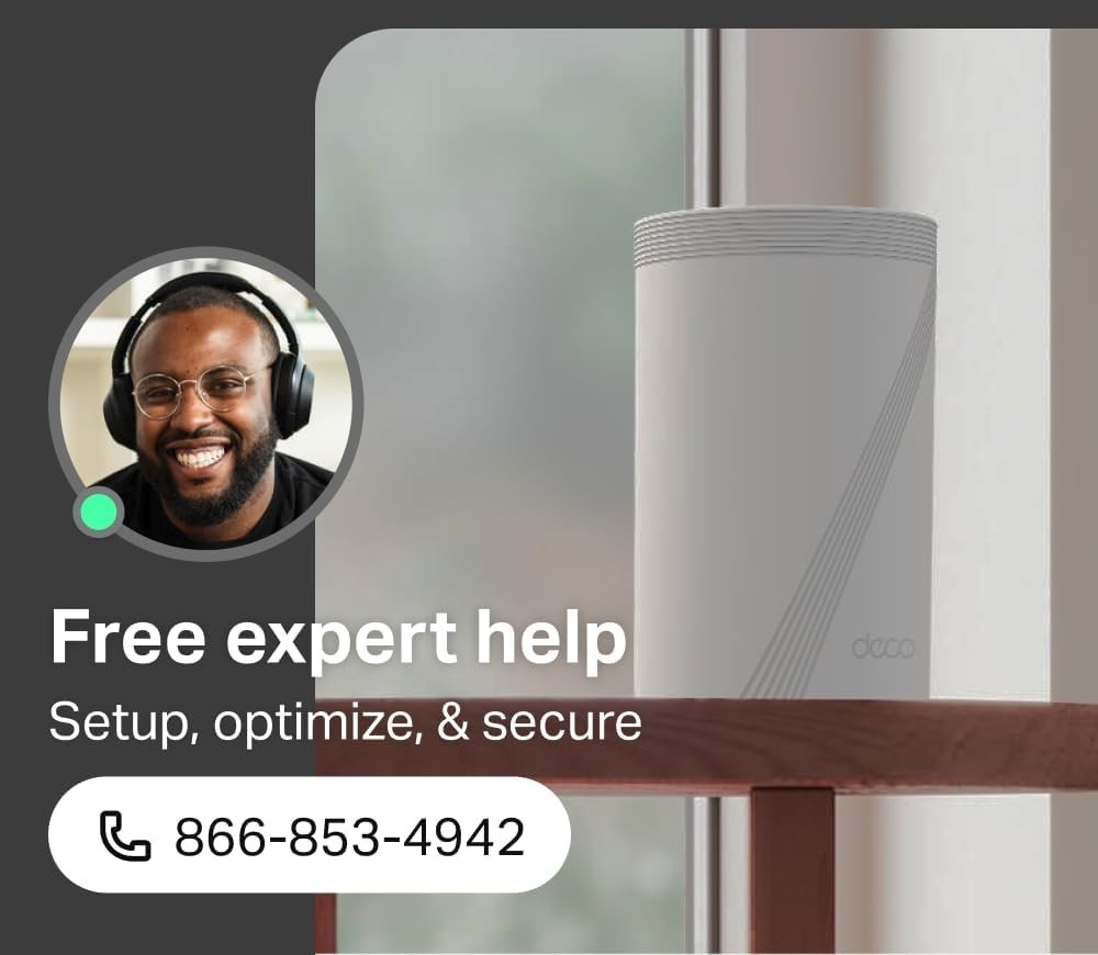 Deco 7 Pro BE10000: Ultra-Fast WiFi 7 Mesh System with VPN & HomeShield Security