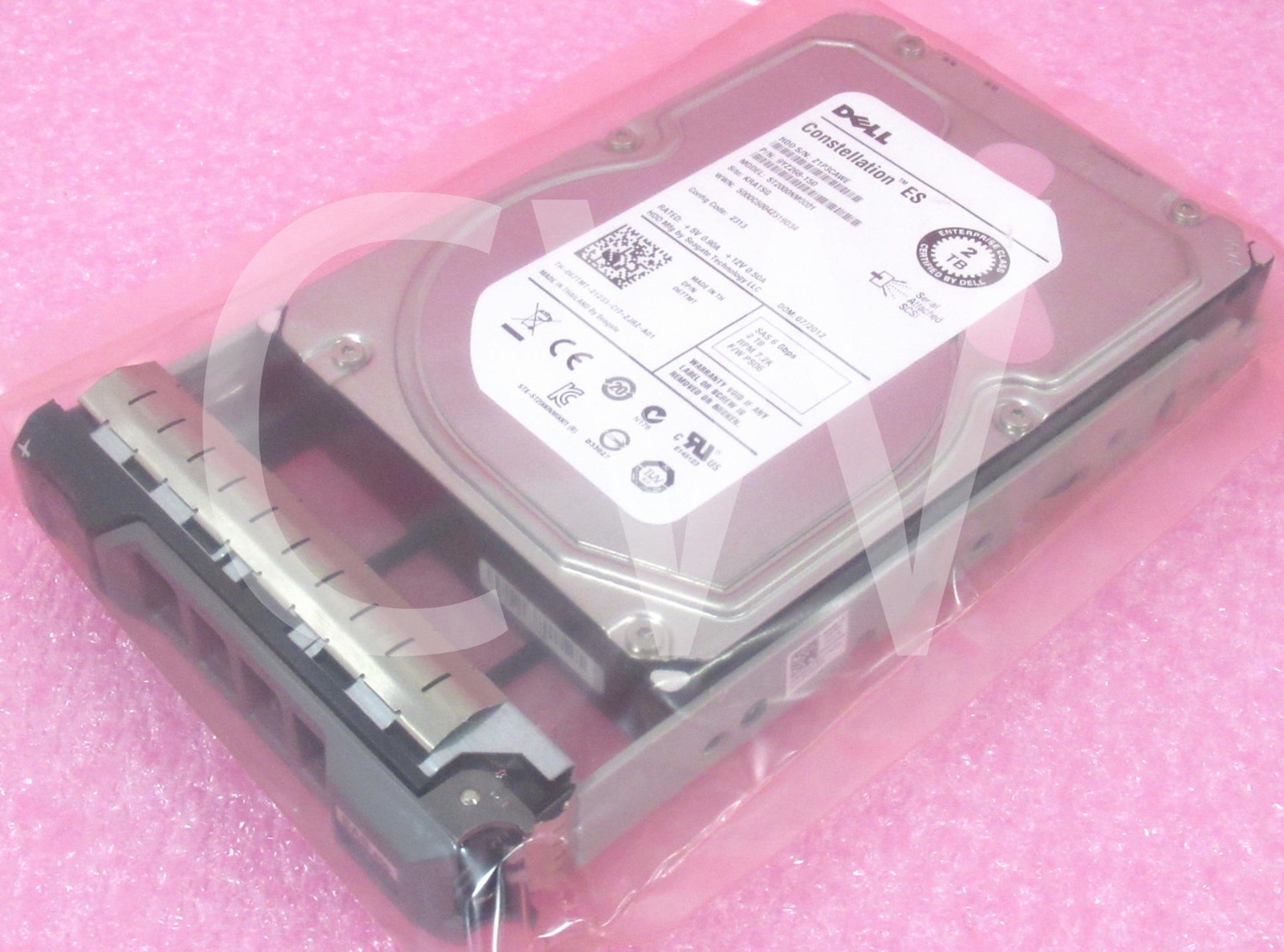 DELL 67TMT ST2000NM0001 2TB 7.2k 64MB NL SAS Drive
