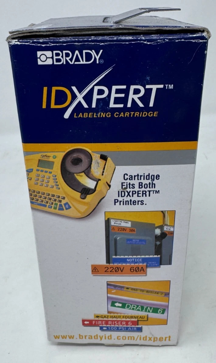Brady XC-750-595-YL-BK IDXPERT 0.75″ x 30ft, Black On Yellow