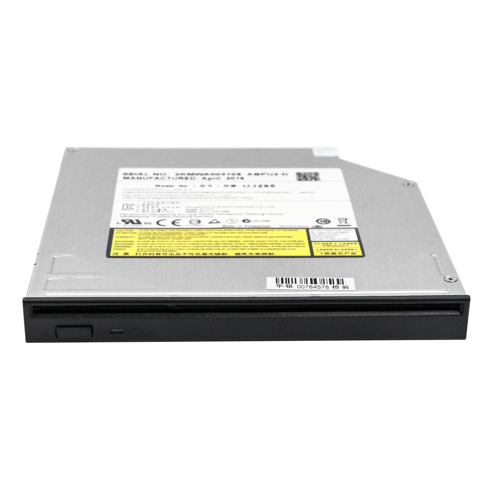 Panasonic UJ265 Slot Load Blu-ray Burner Player 12.7mm SATA Optical Disc Drive