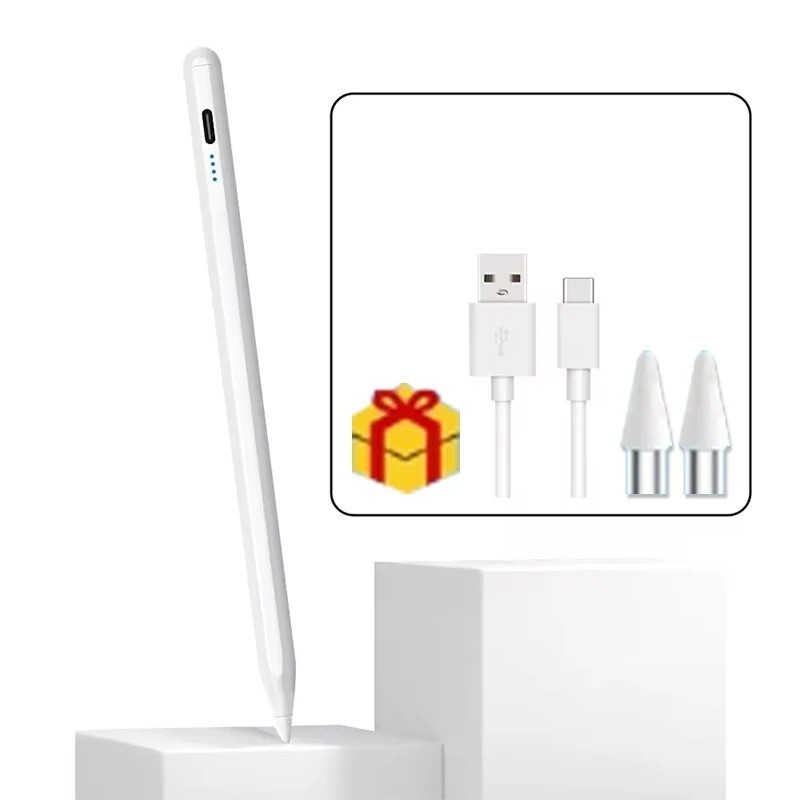 Stylus Pen for iPad 2018-2025, Pencil for Apple iPad 11th A16/10/9/8/7/6 Gen