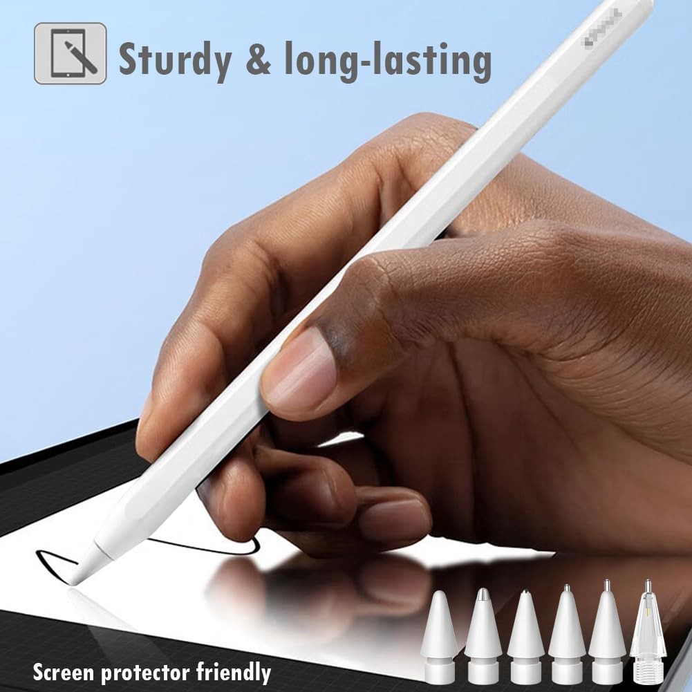 Pencil Tips for Apple Pencil, Multiple Durable iPencil Tip Nibs for iPad /App…