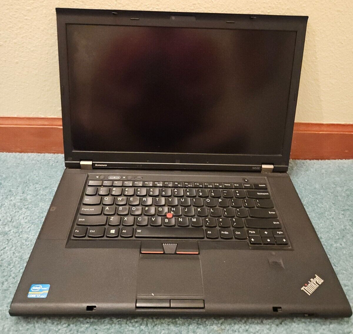 Lenovo ThinkPad W530n Laptop! Intel Core i7 Processor! Untested!