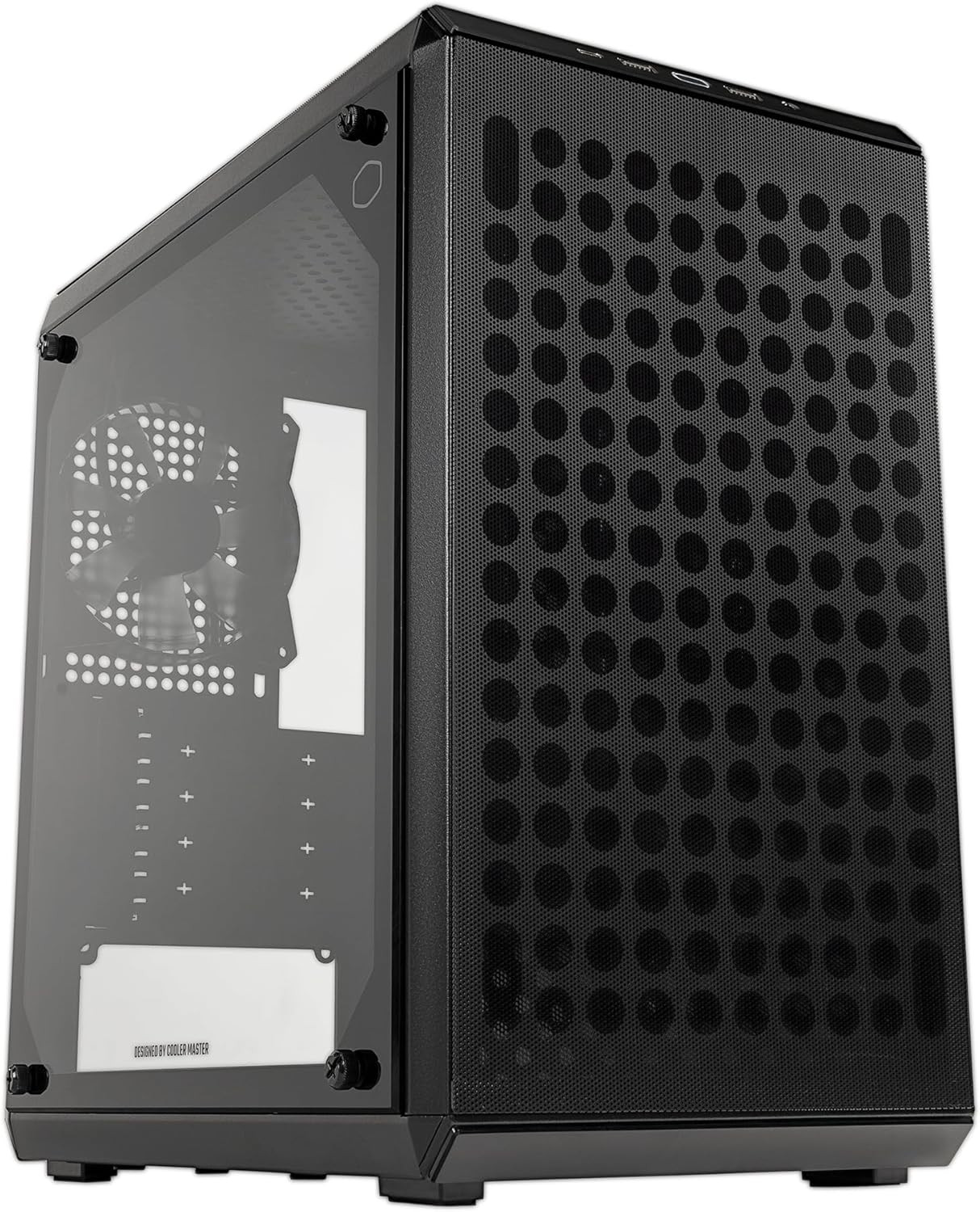 Q300L V2 Micro-Atx Tower, Magnetic Patterned Dust Filter, USB 3.2 Gen 2X2 (20GB)
